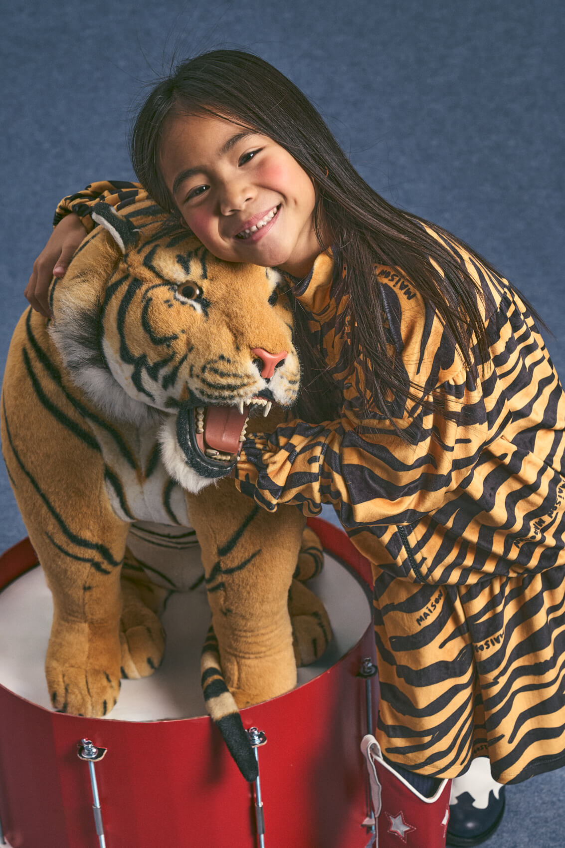 TIGER ZIP JACKET CURRY