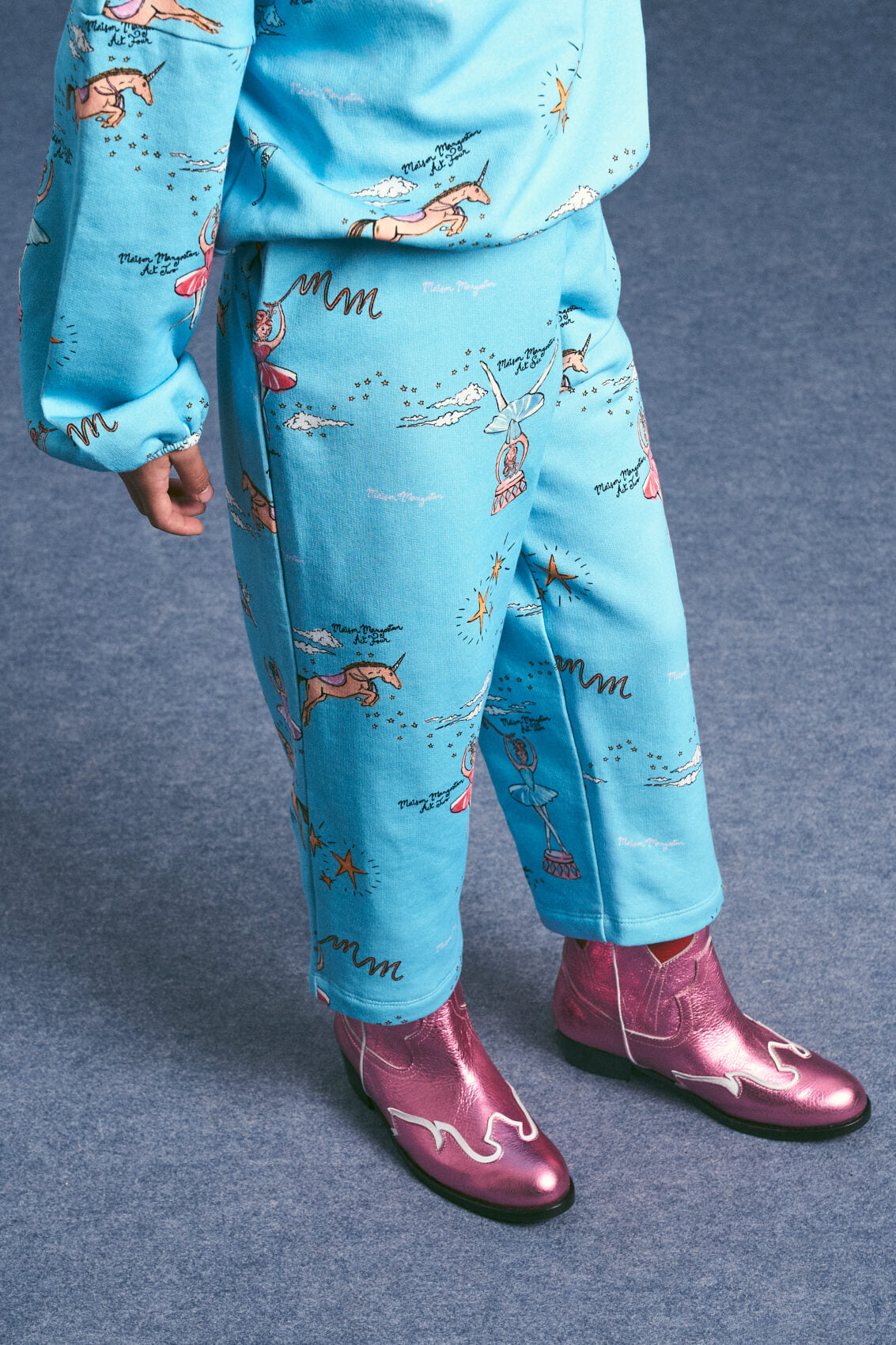 BALLERINA SWEATPANTS SKY BLUE