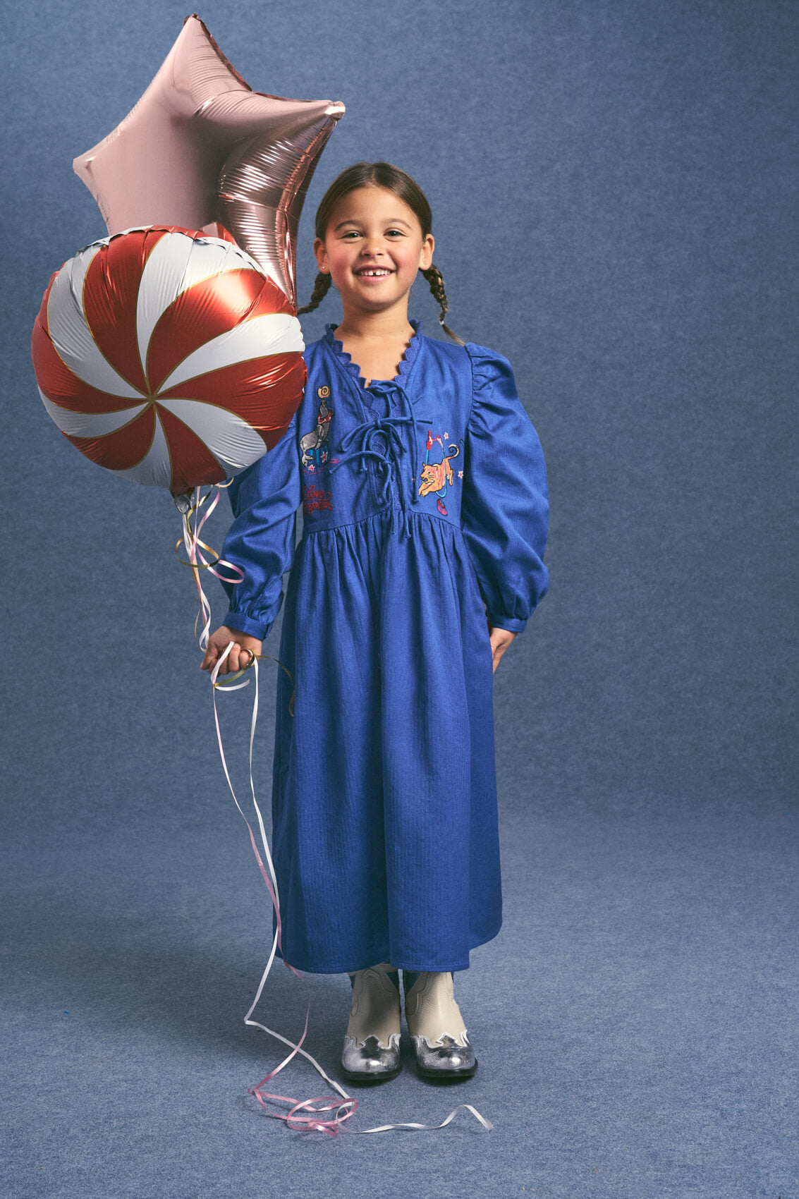 CIRCUS DRESS BLUE