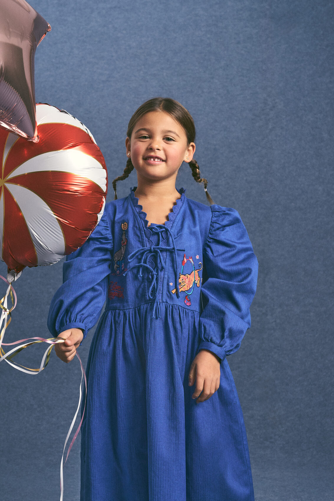 CIRCUS DRESS BLUE