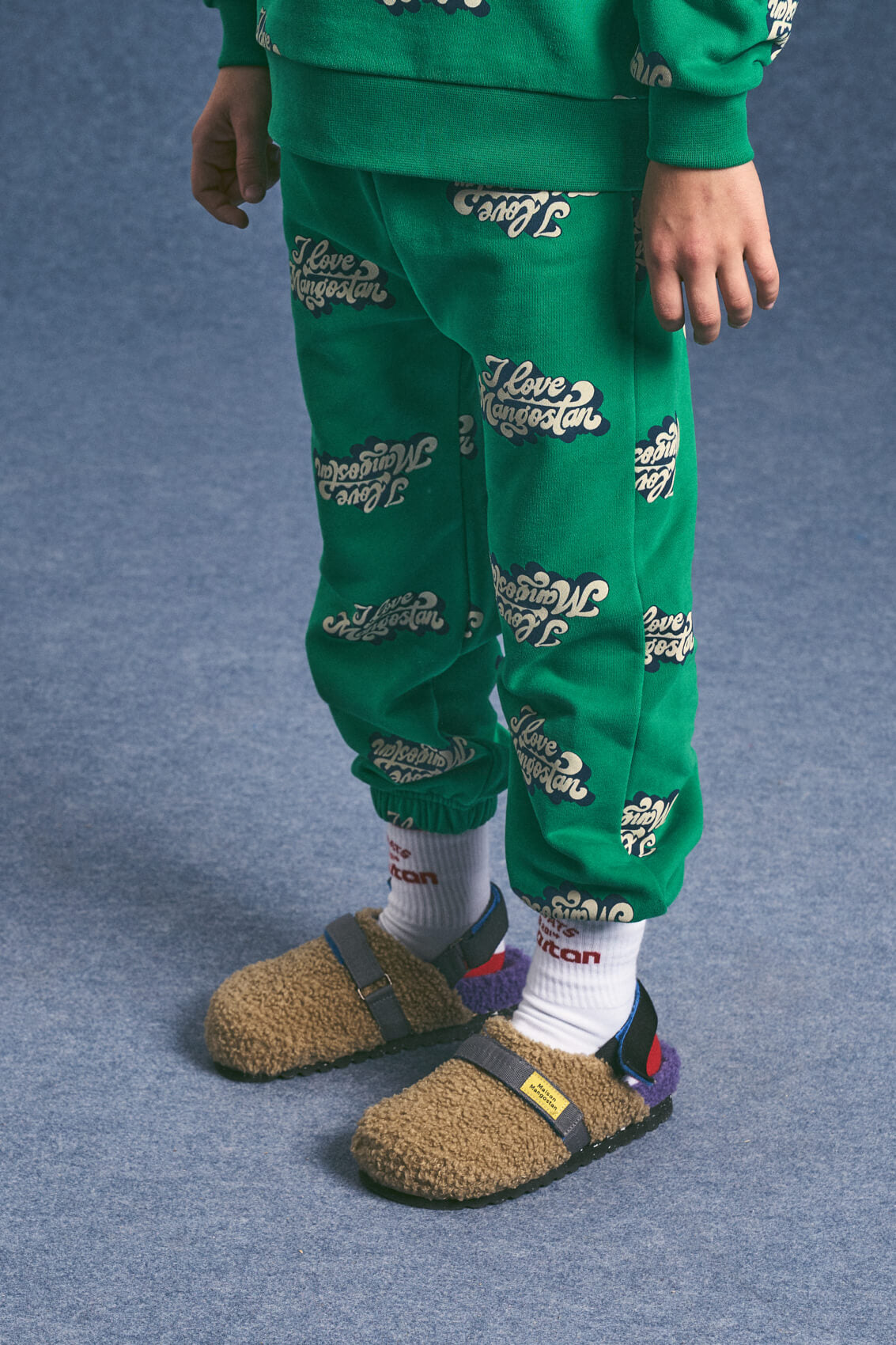I LOVE SWEATPANTS GREEN