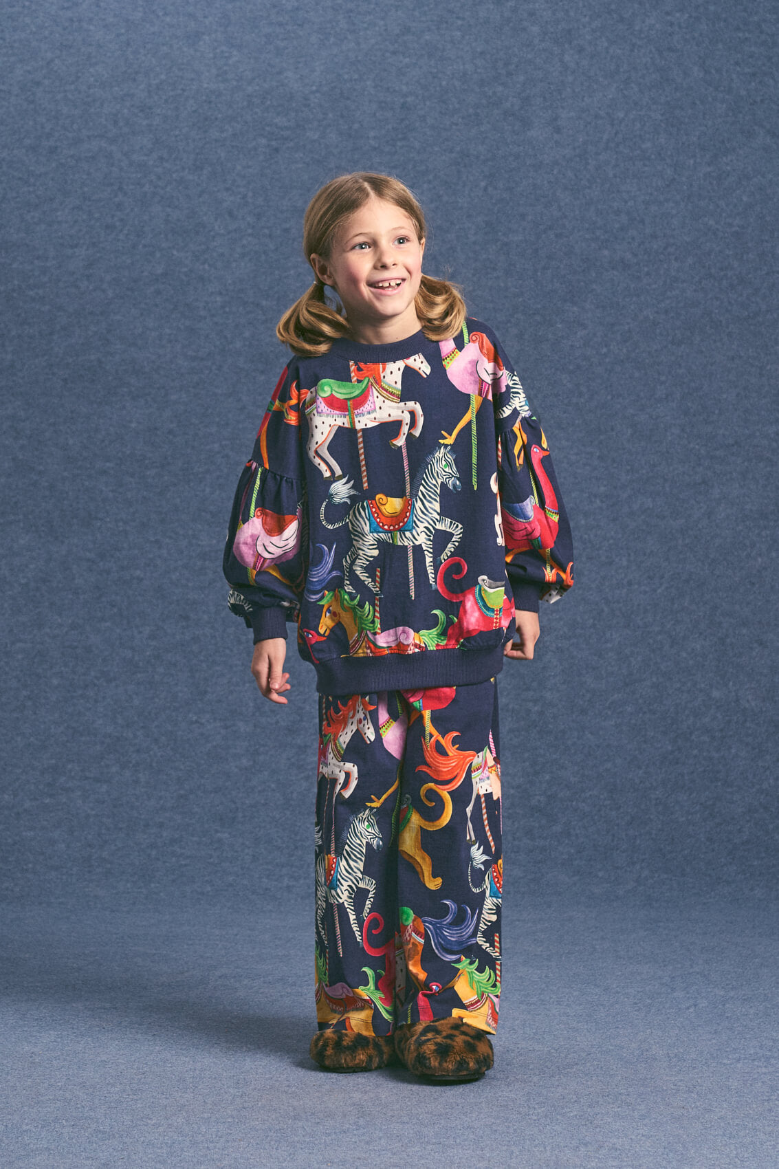 CARNIVAL TROUSERS NAVY