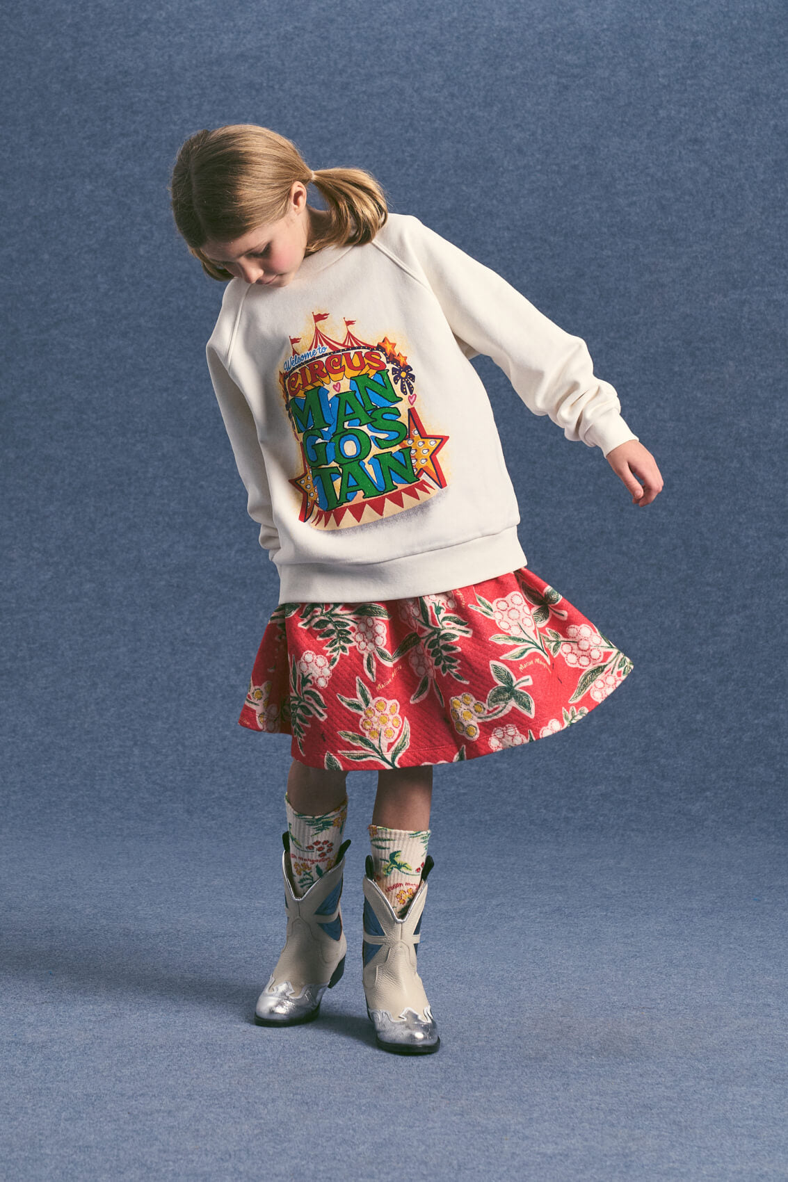 CIRCUS SWEATSHIRT CLOUDY WHITE