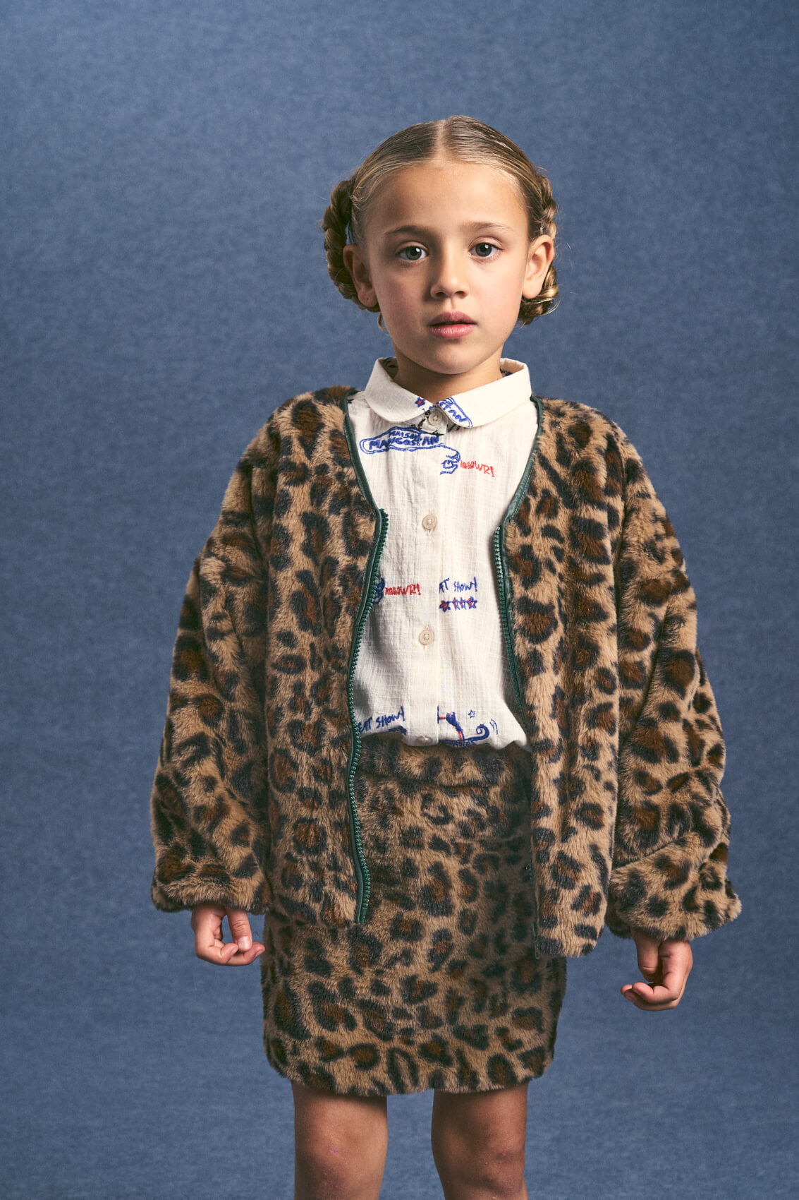 CIRCUS EMBROIDERY SHIRT ANGORA