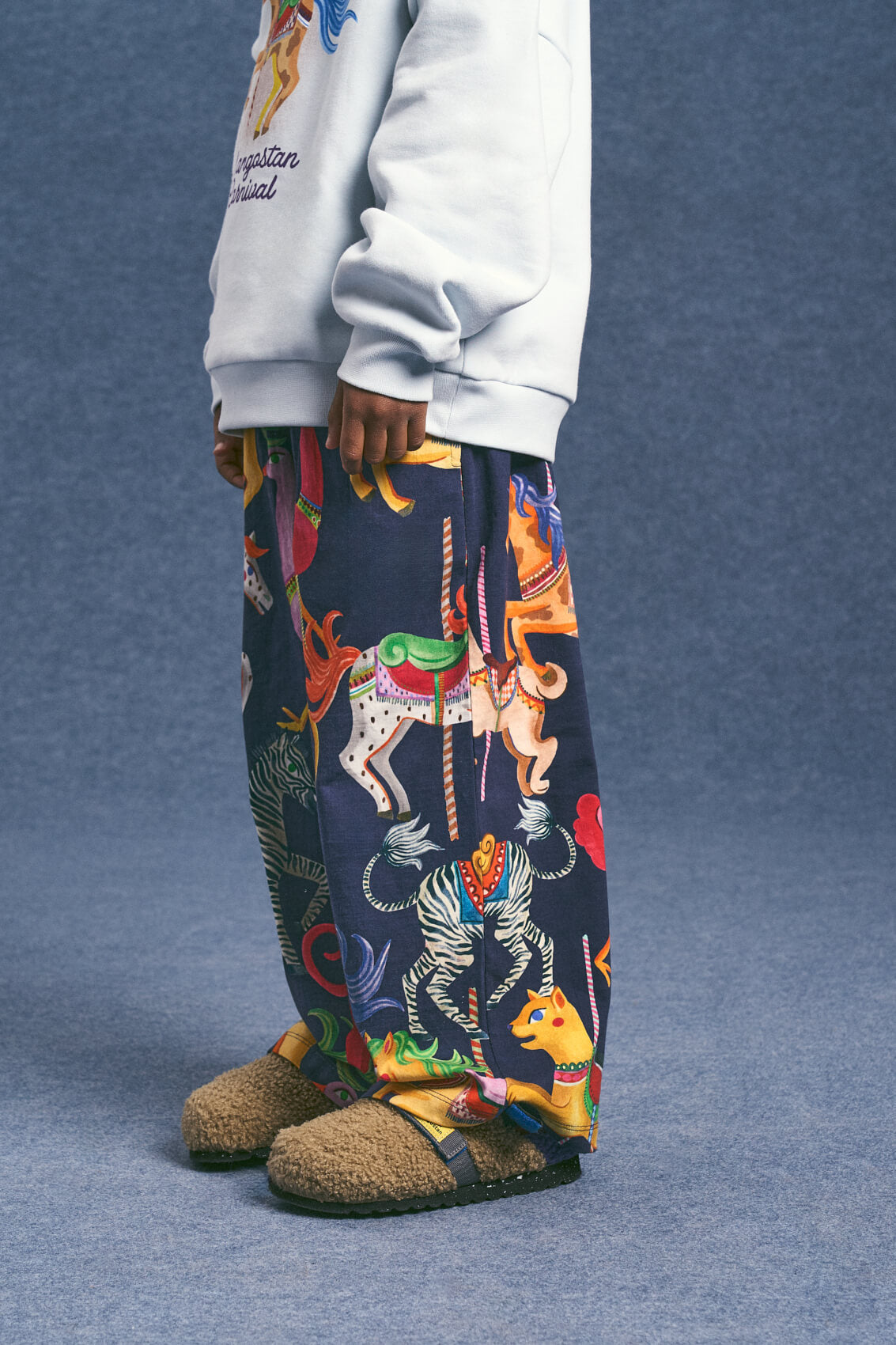 CARNIVAL TROUSERS NAVY