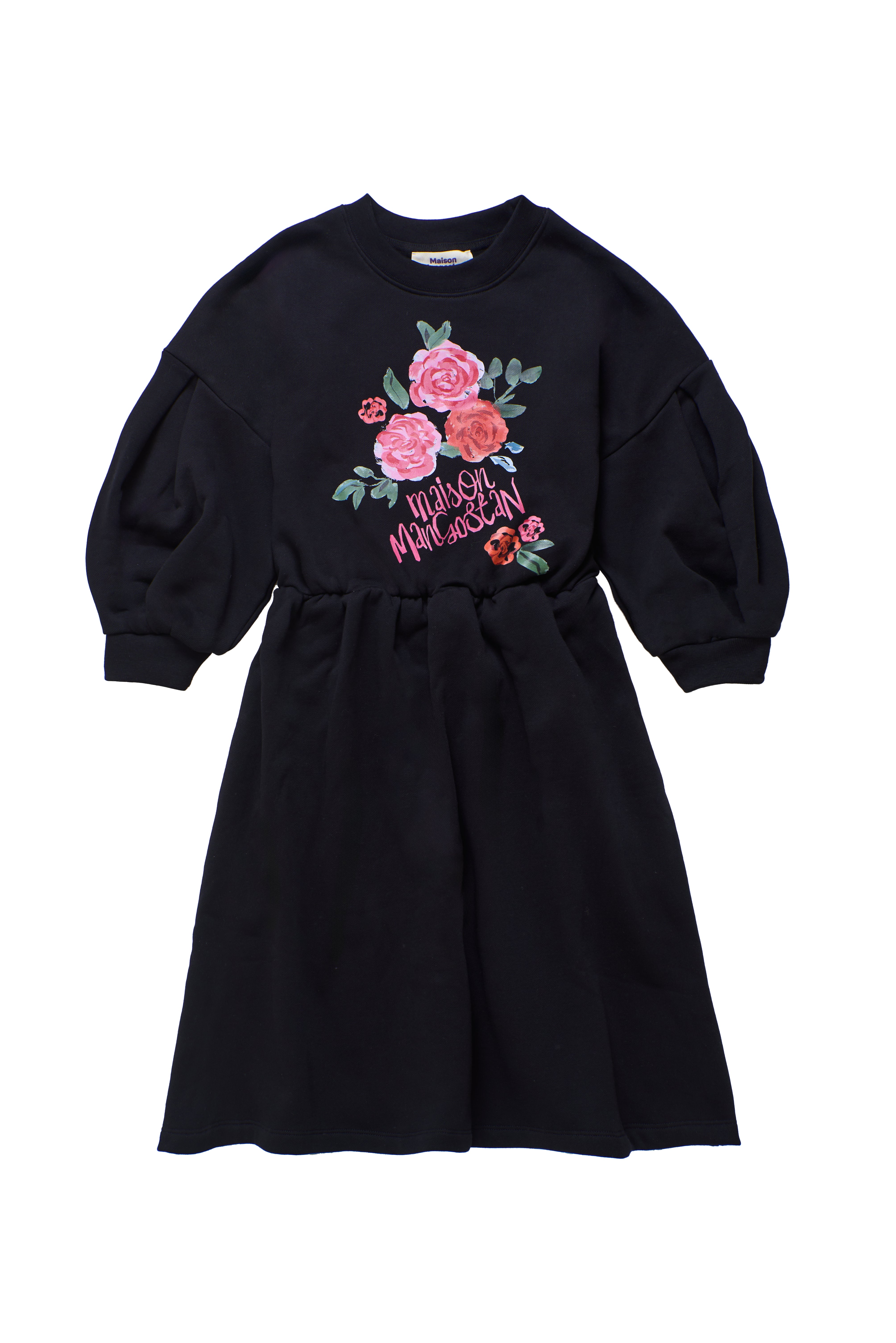 ROSES DRESS BLACK