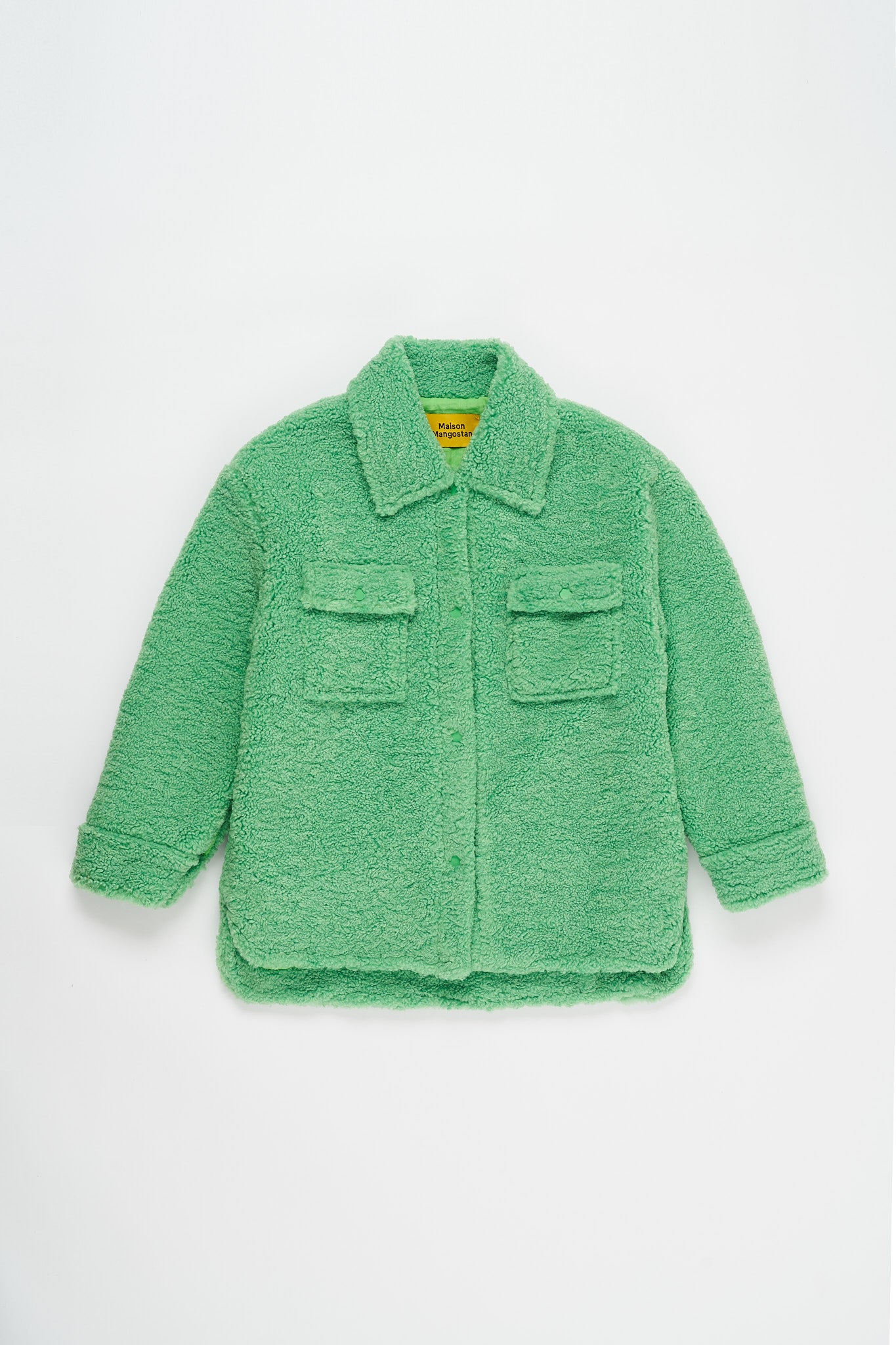 TEDDY PARKA LIGHT GREEN