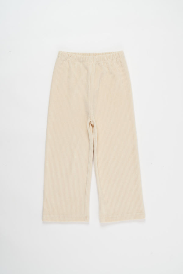 Cut & Sew Corduroy Pants CLOUDY WHITE