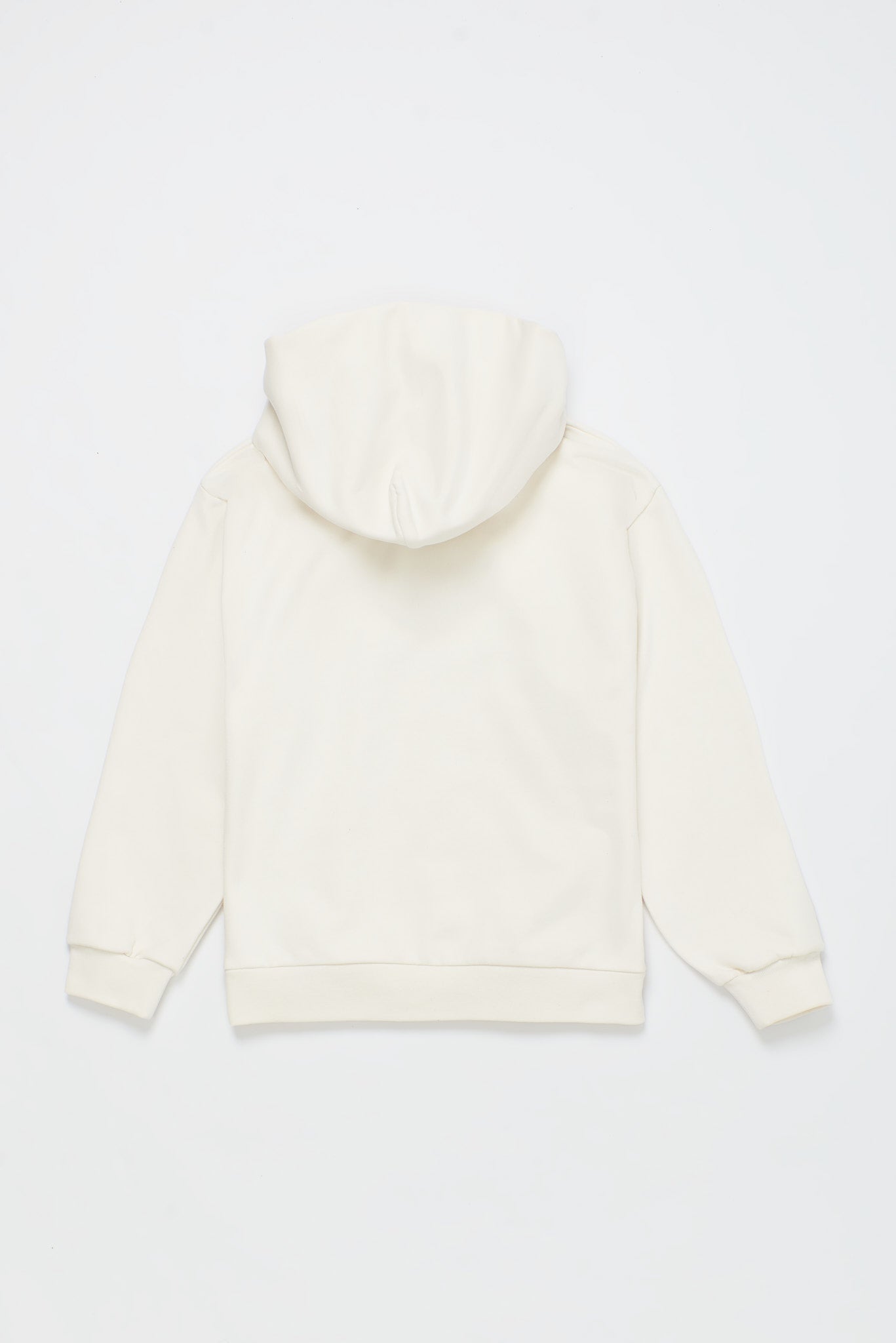 THE ORIGINAL LOGO HOODIE OFF WHITE