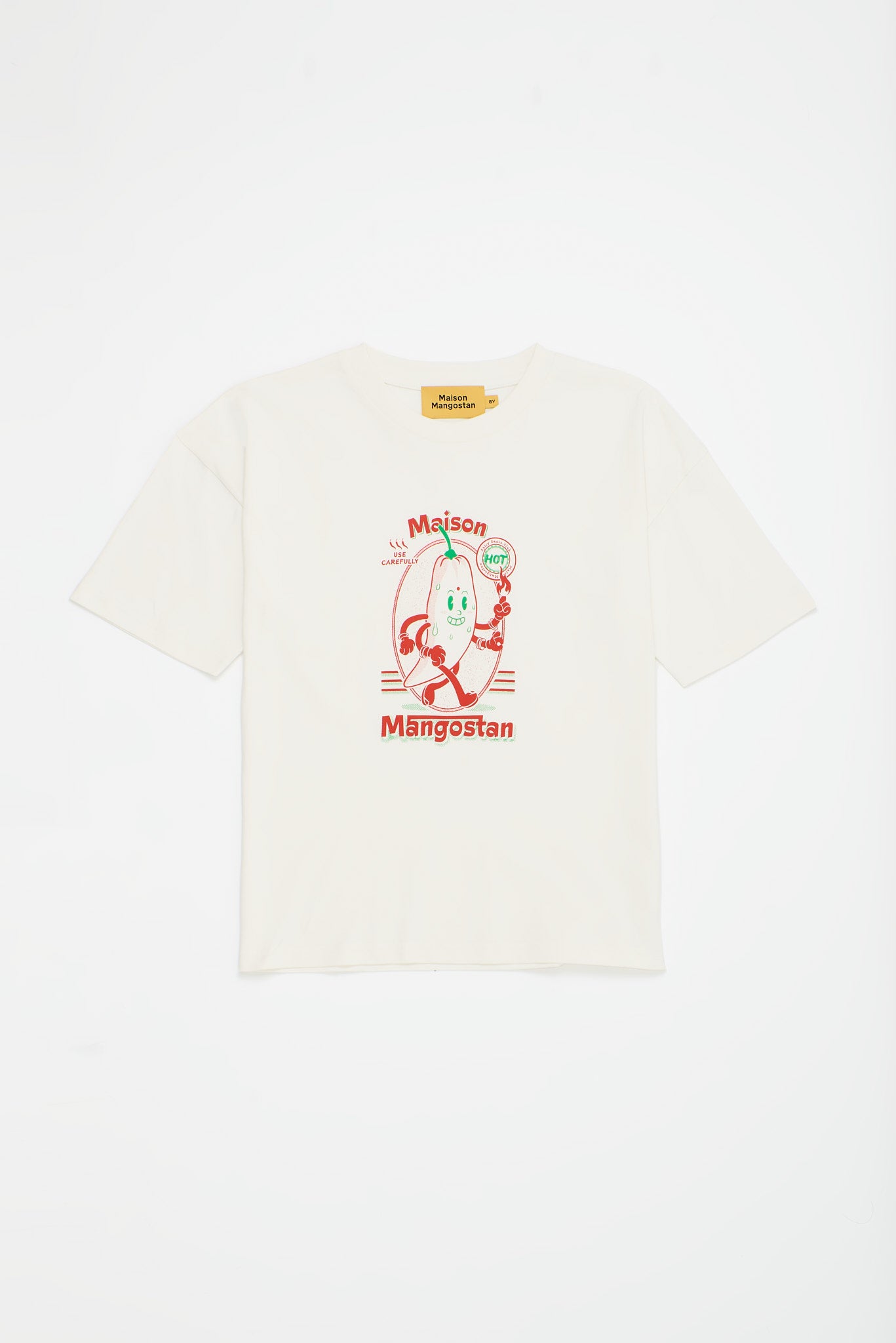 HOT T-SHIRT CLOUDY WHITE