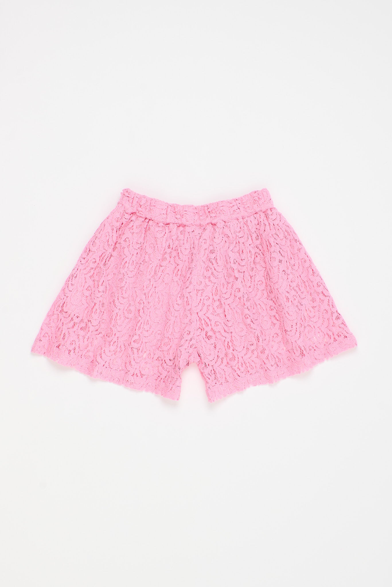 POMMEGRANATE LACE SHORT PINK
