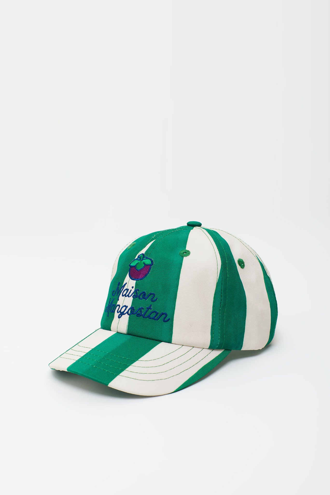 STRIPES MANGOSTAN LOGO CAP GRÜN/WEISS