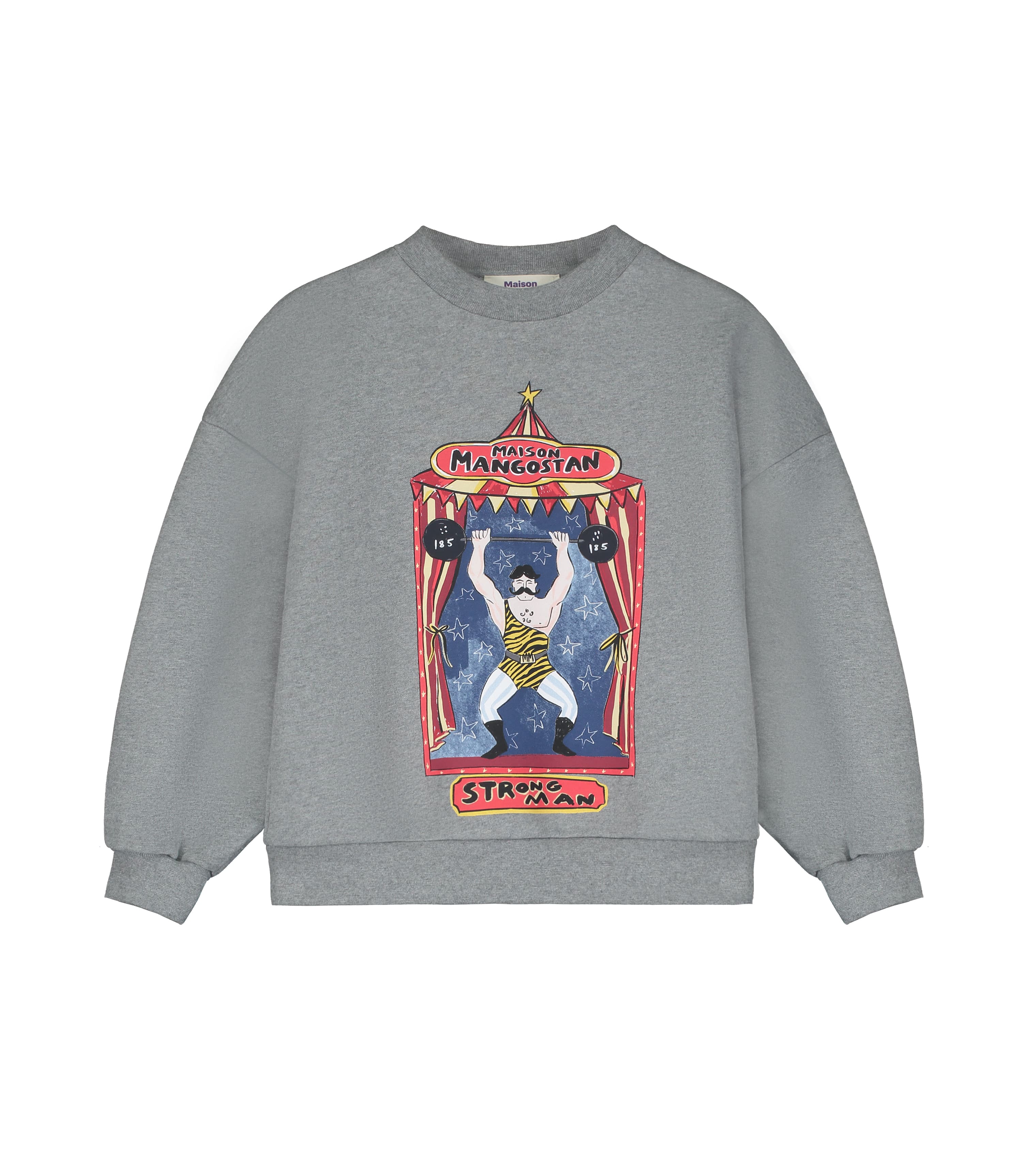 STRONG MAN SWEATSHIRT GREY