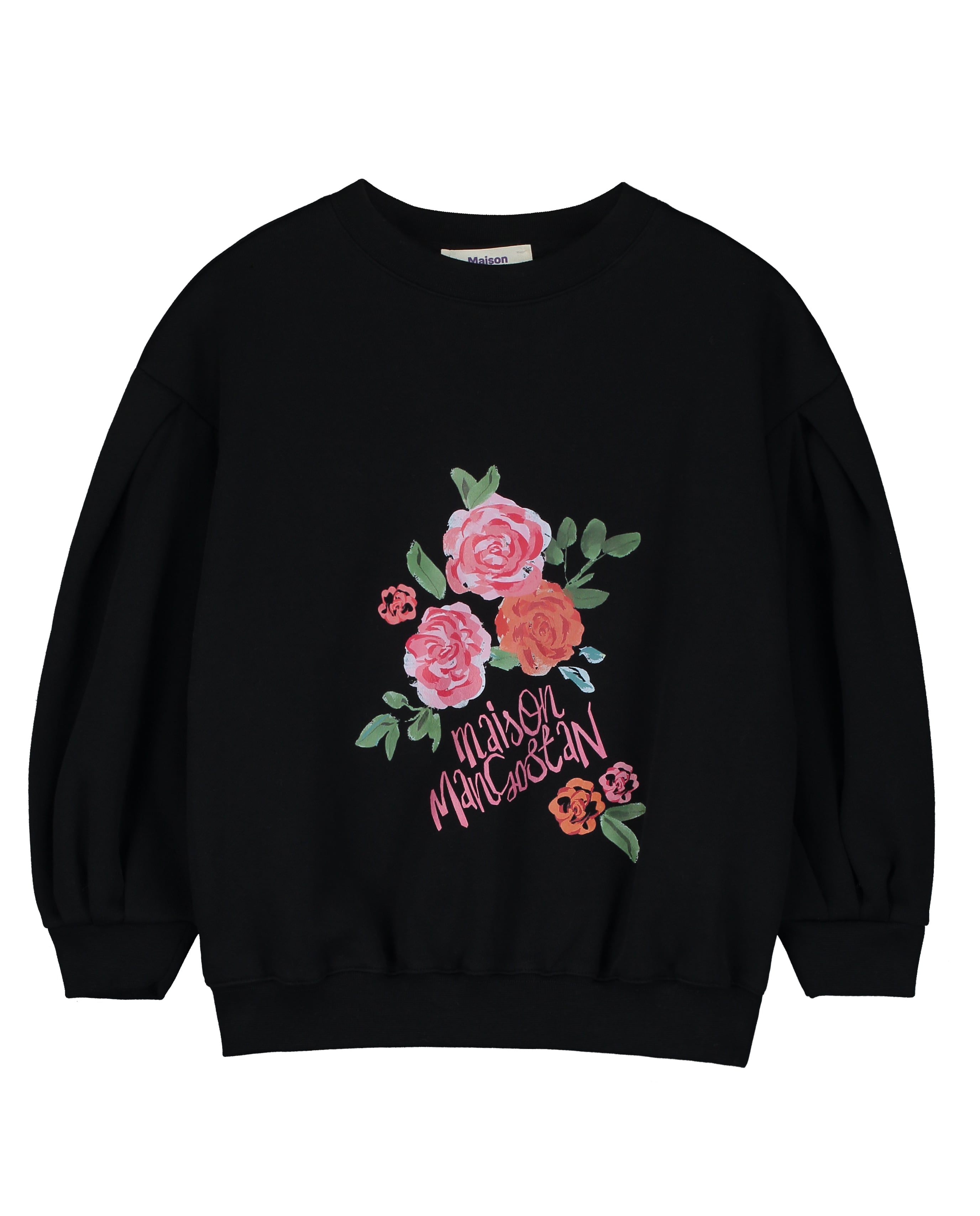 ROSES SWEATSHIRT BLACK