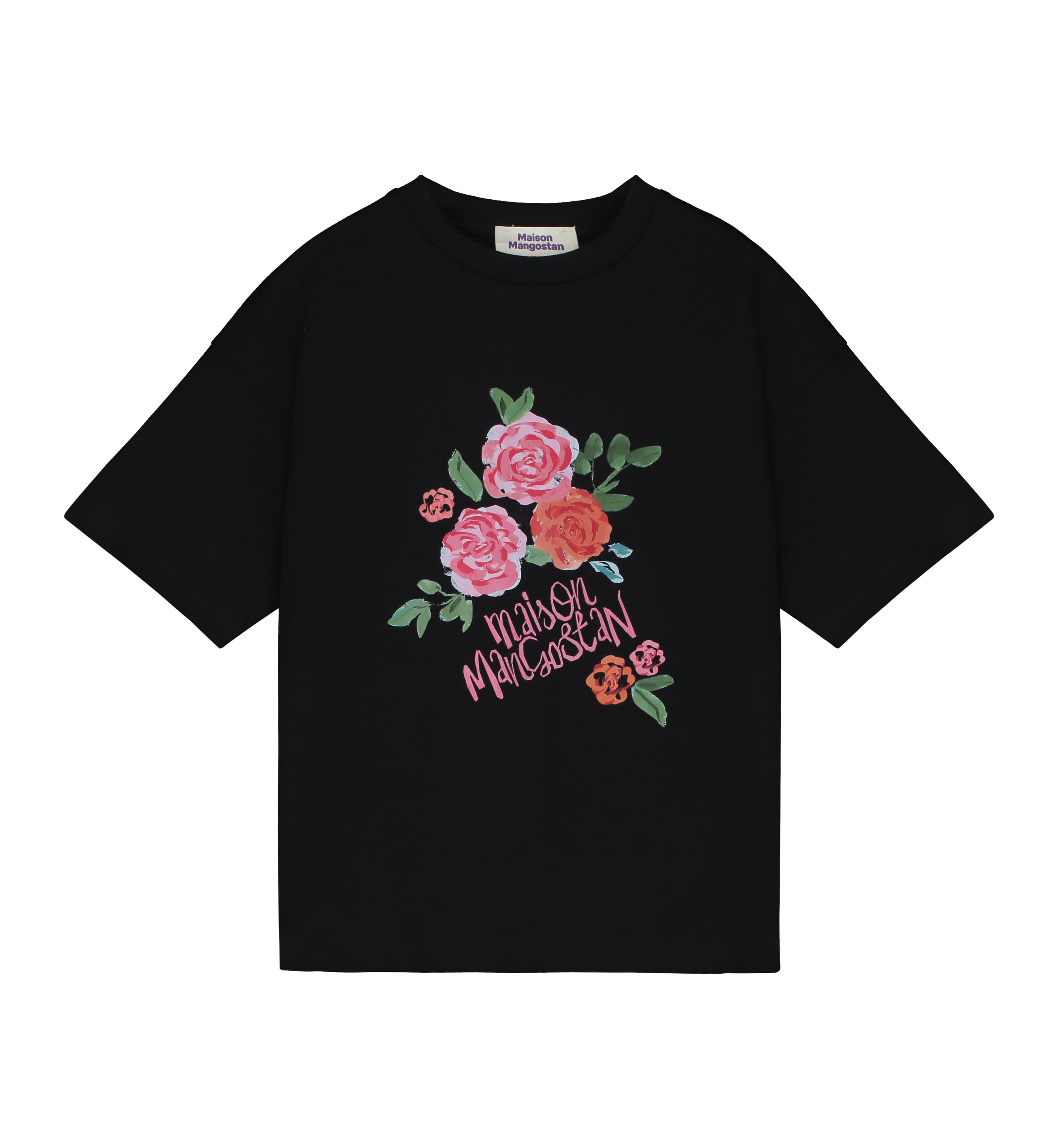 ROSES T-SHIRT BLACK