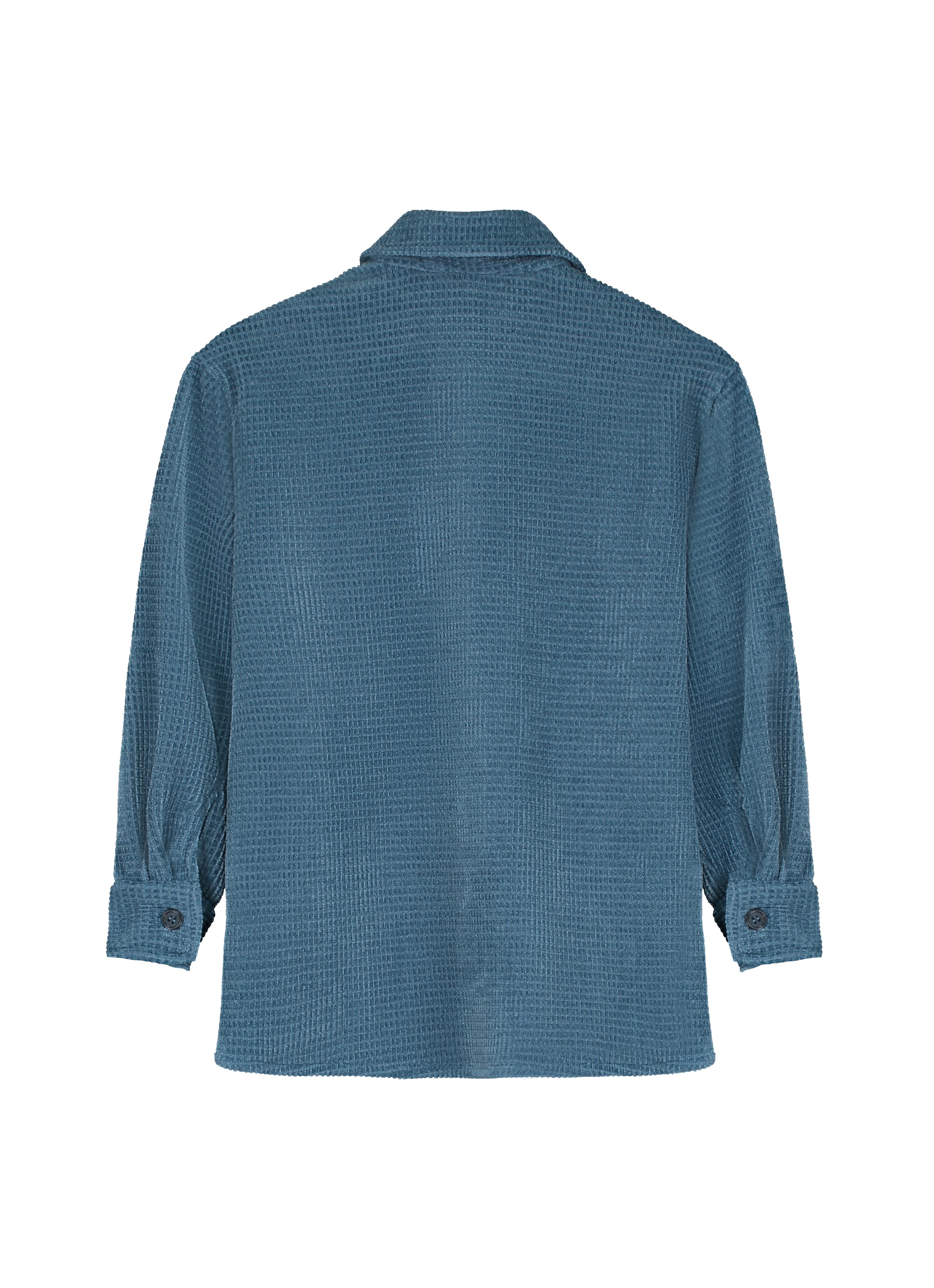 CHENILLE SHIRT BLUE