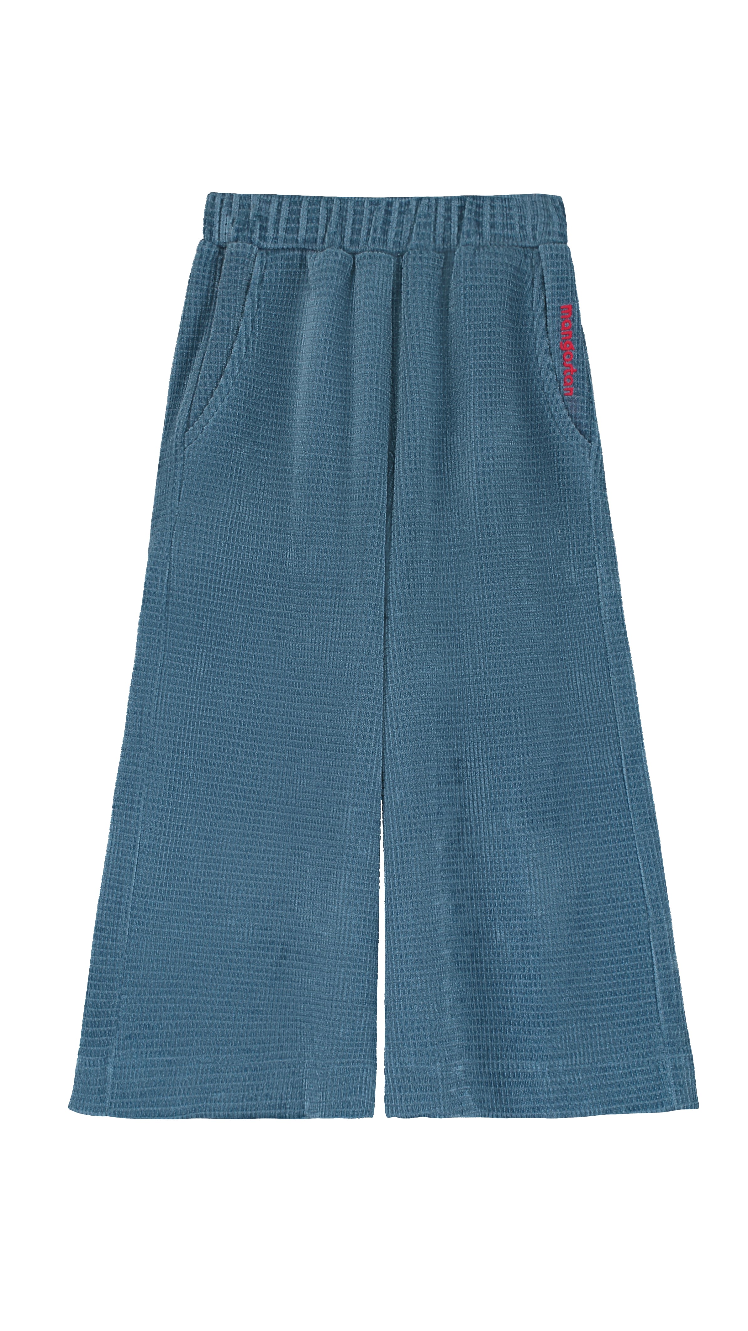 CHENILLE PANTS BLUE
