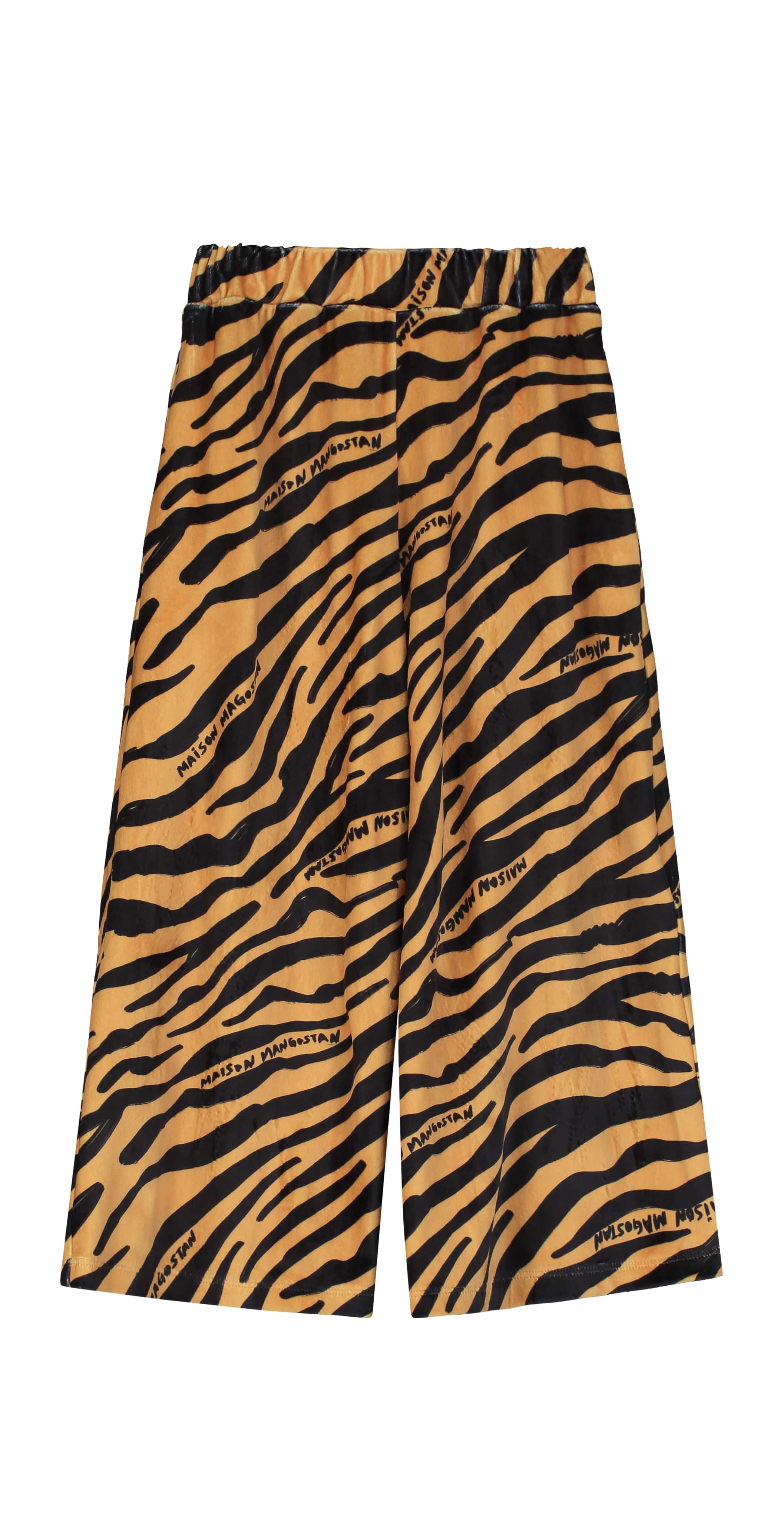 TIGER VELVET TROUSERS CURRY