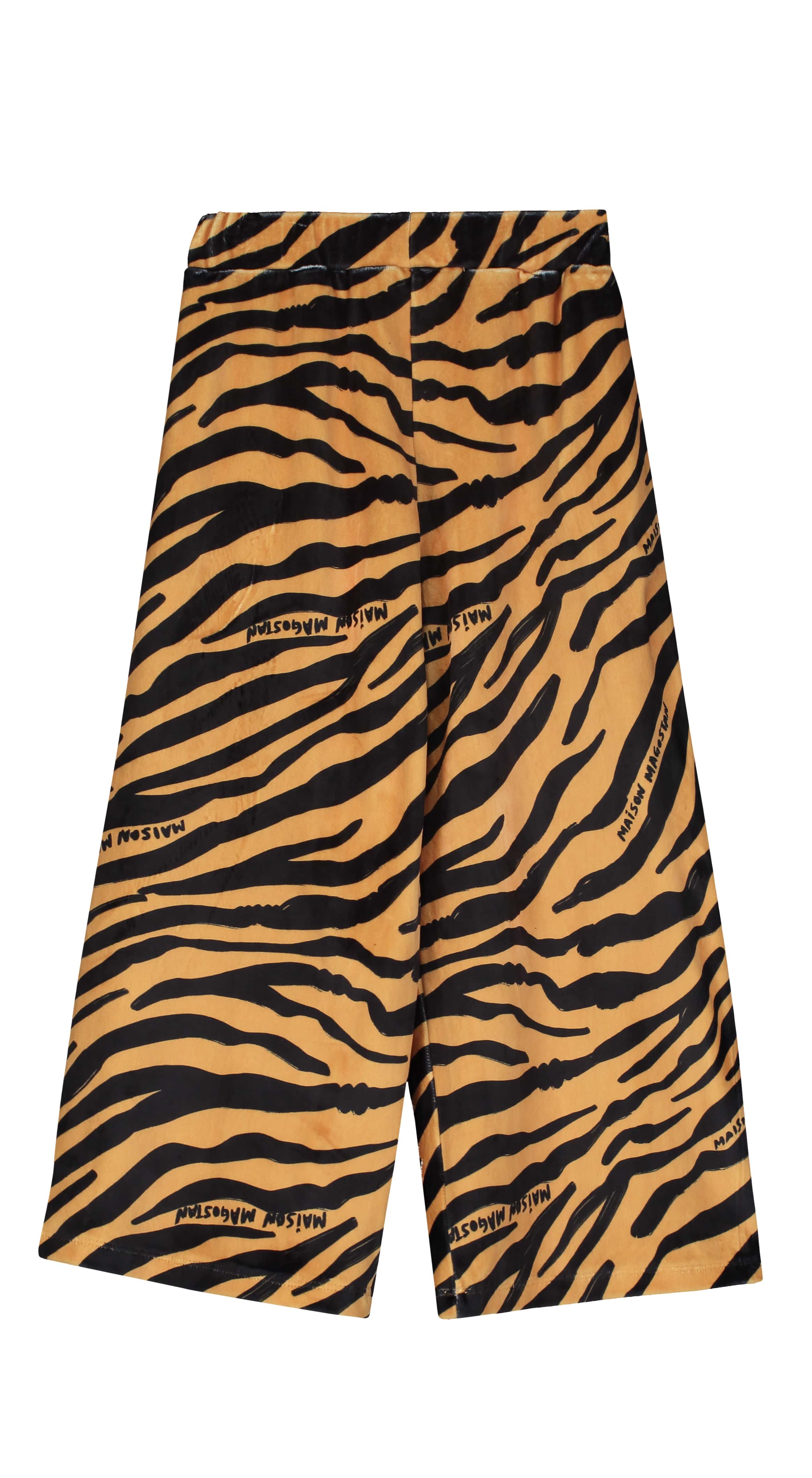 TIGER VELVET TROUSERS CURRY