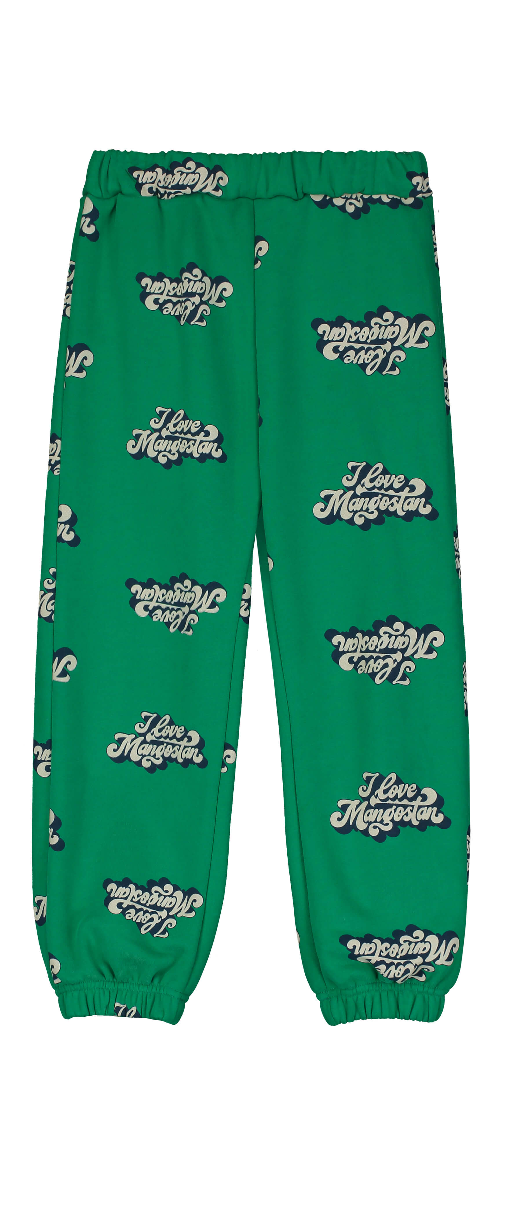 I LOVE SWEATPANTS GREEN