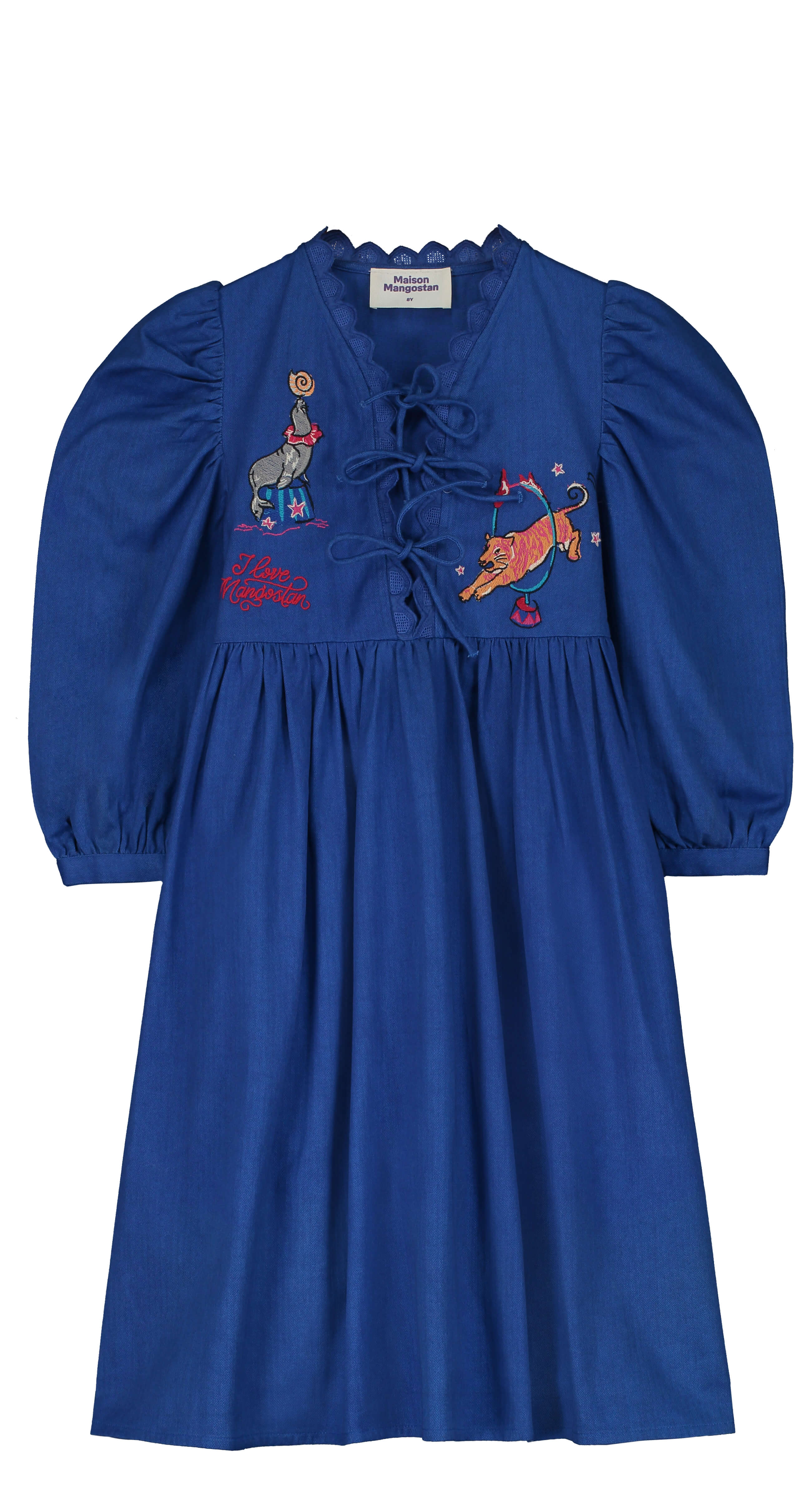 CIRCUS DRESS BLUE