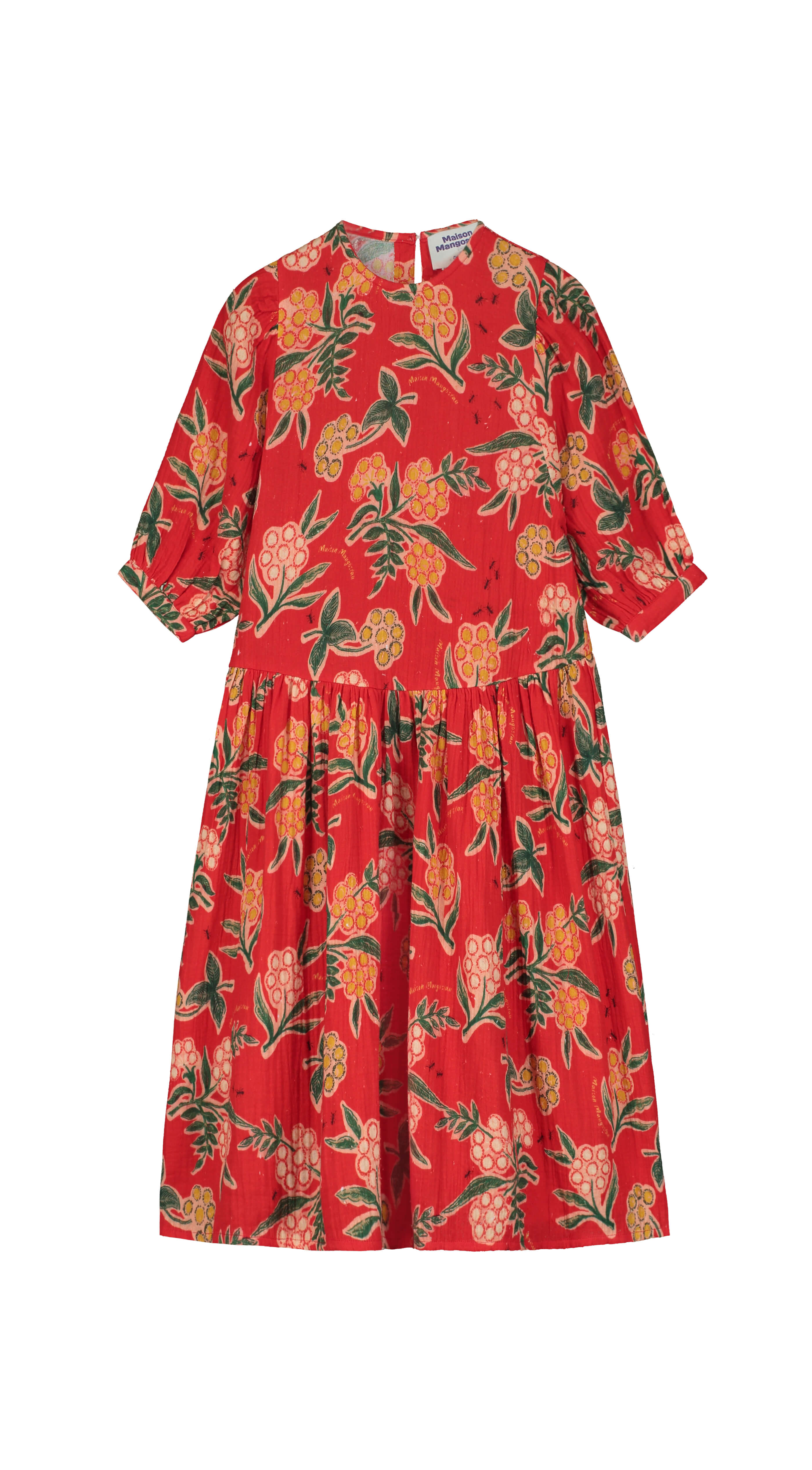 MIMOSA DRESS RED