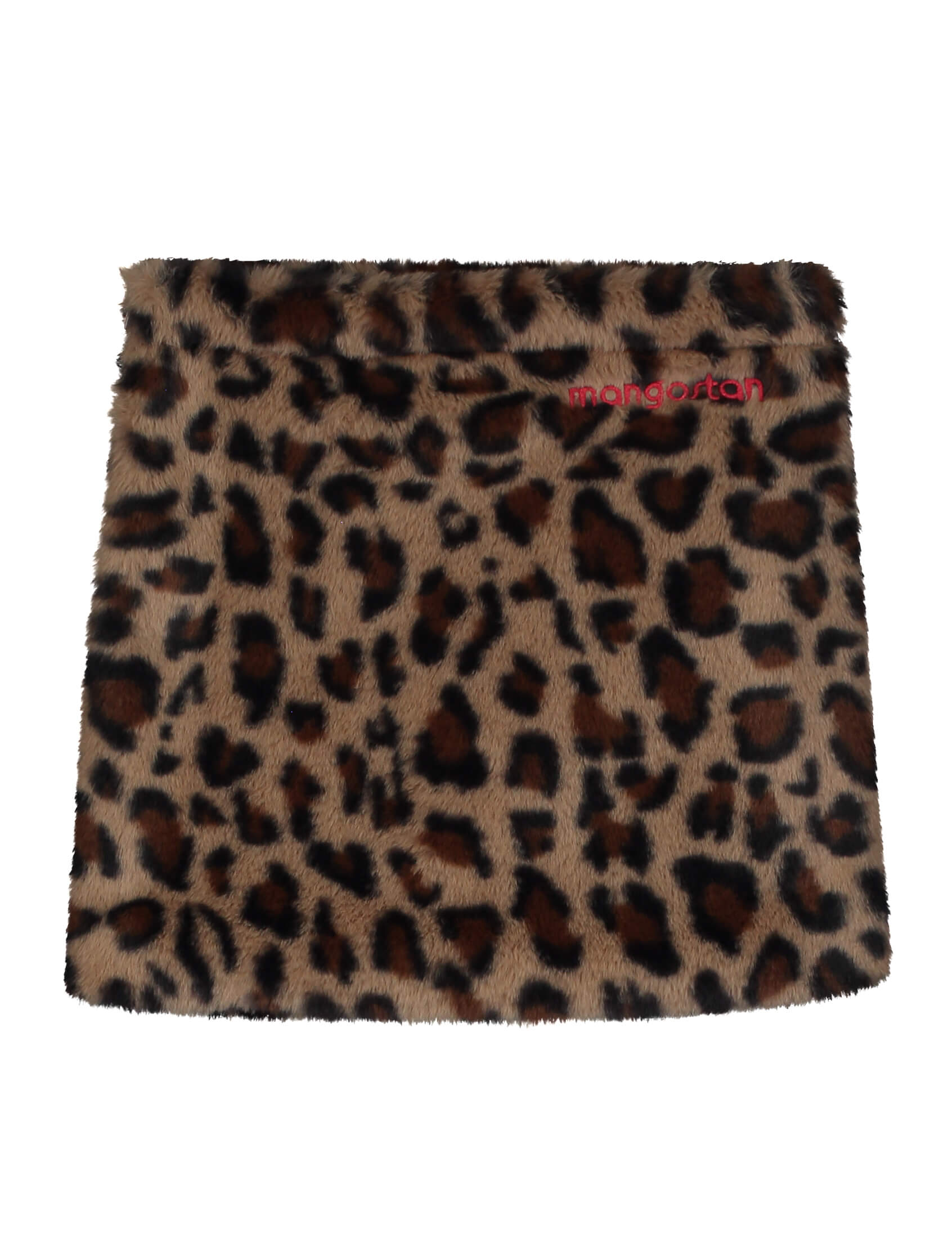 LEOPARD FUR SKIRT LEOPARD