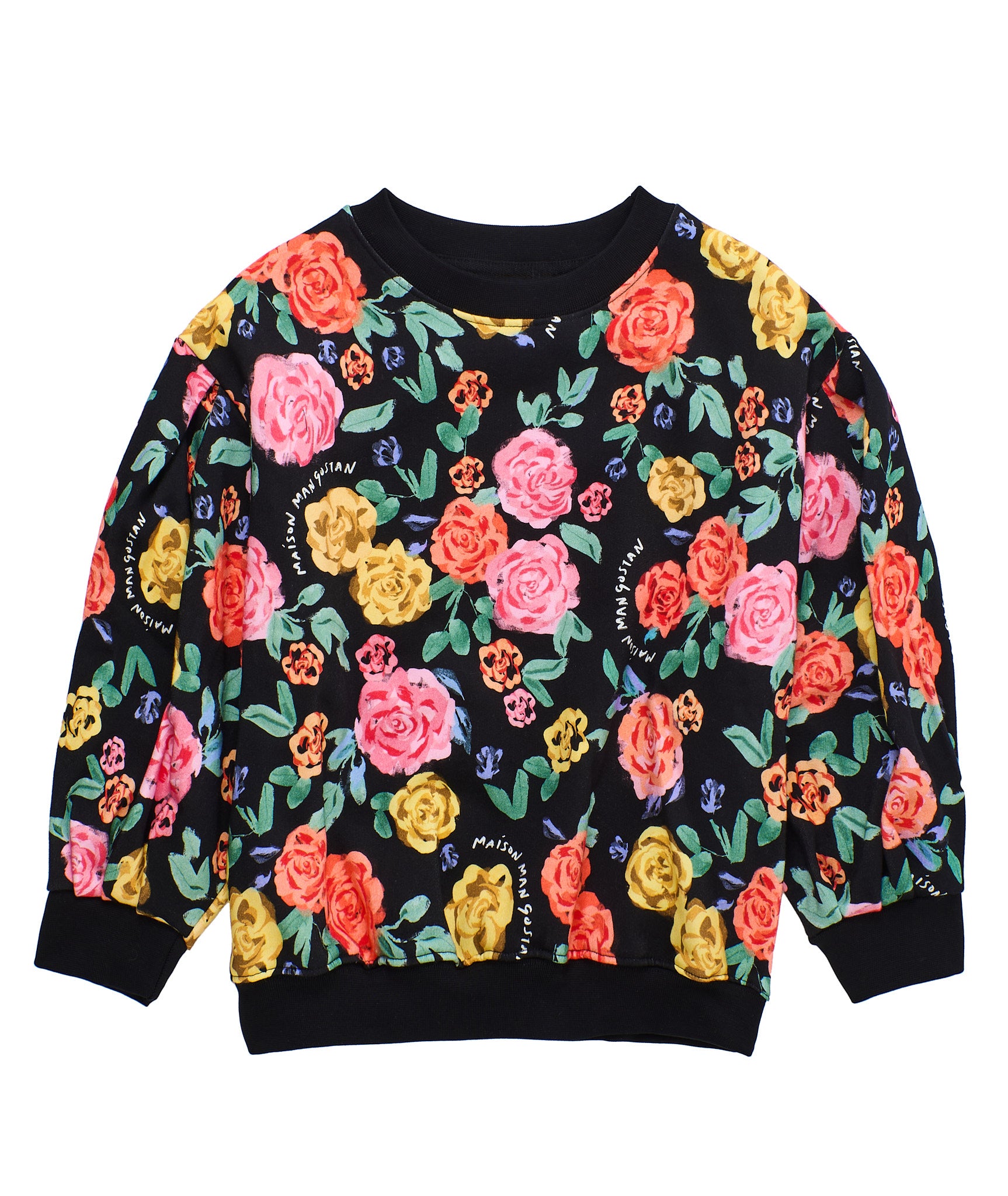 ROSES AO SWEATSHIRT BLACK