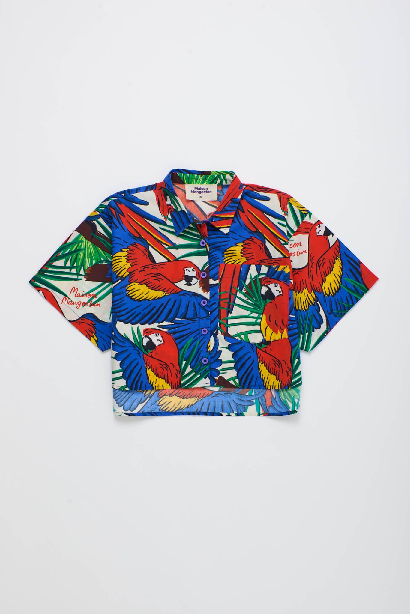 LOROS CROPPED SHIRT MULTICOLOR