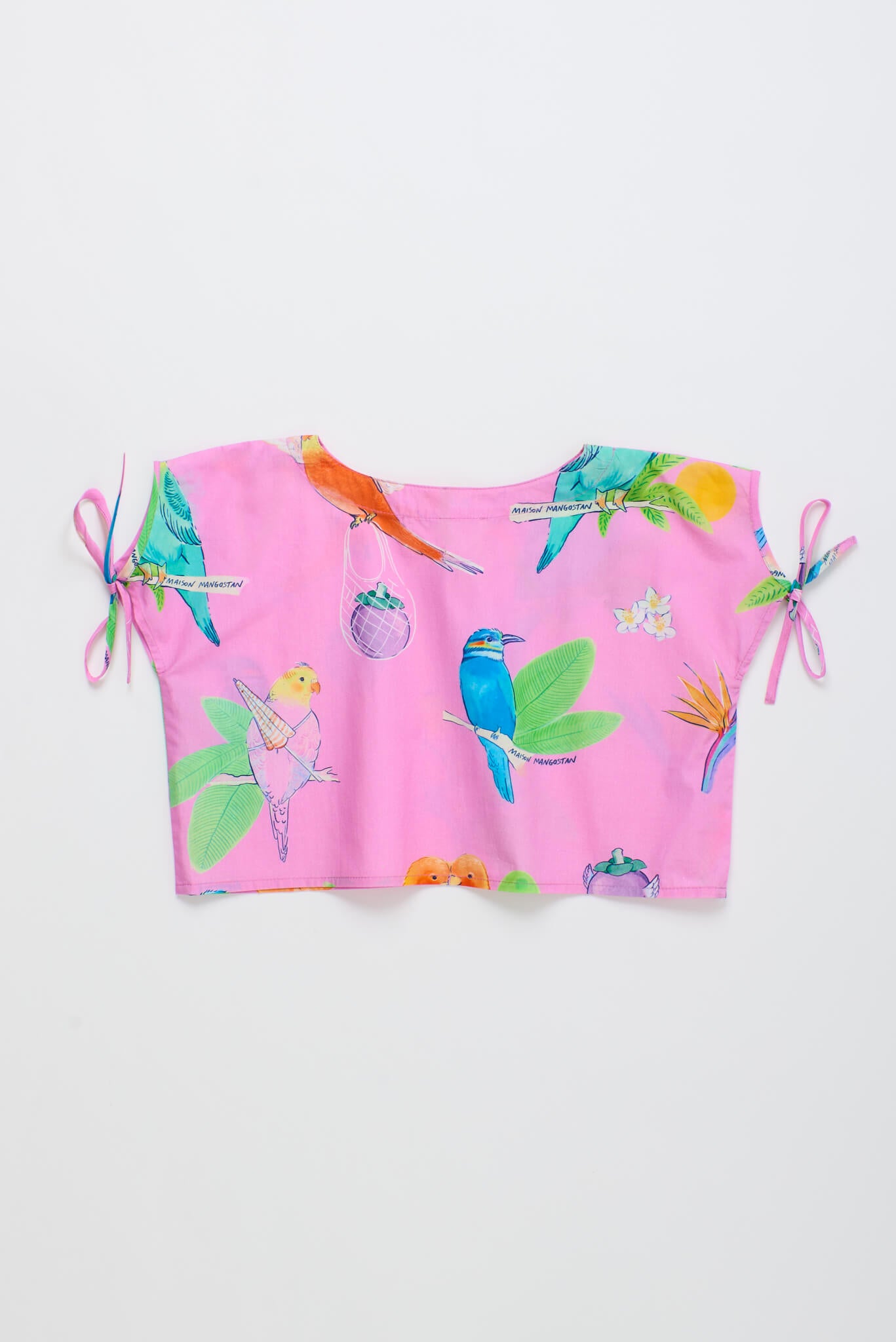BIRDS TOP PINK