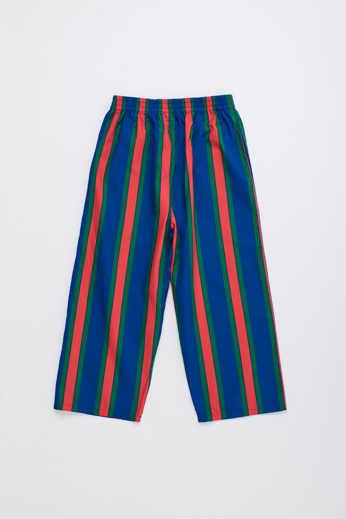 TROPIC STRIPED PANTS NAVY / RED