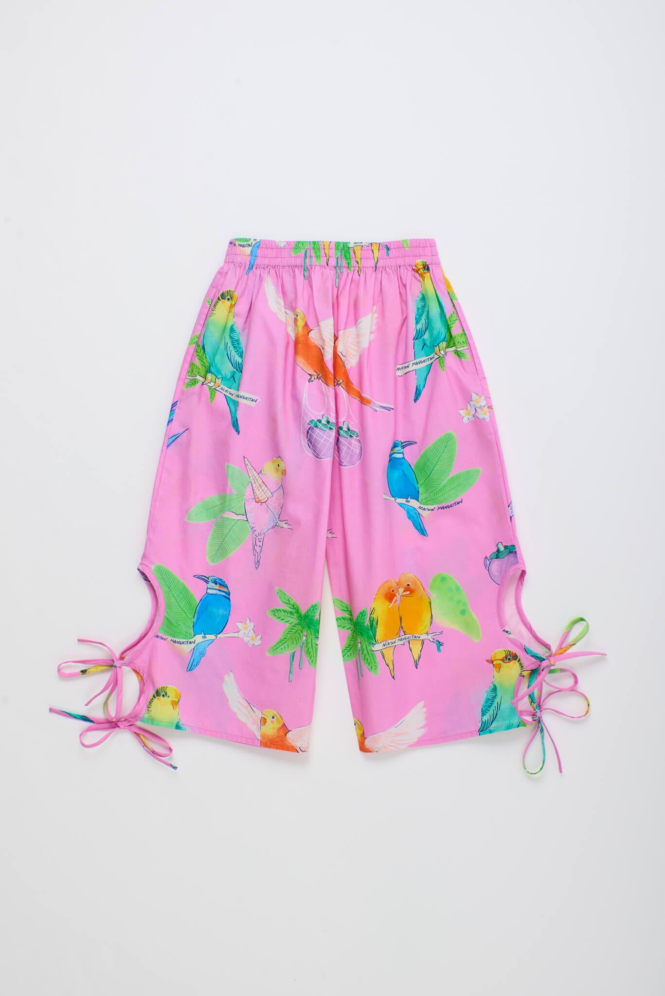 BIRDS PANTS PINK