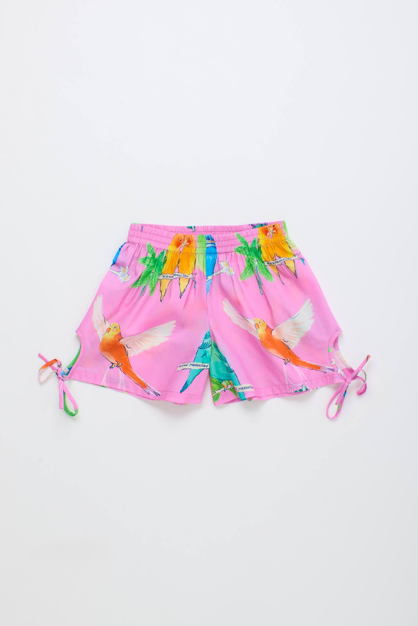 BIRDS SHORTS PINK