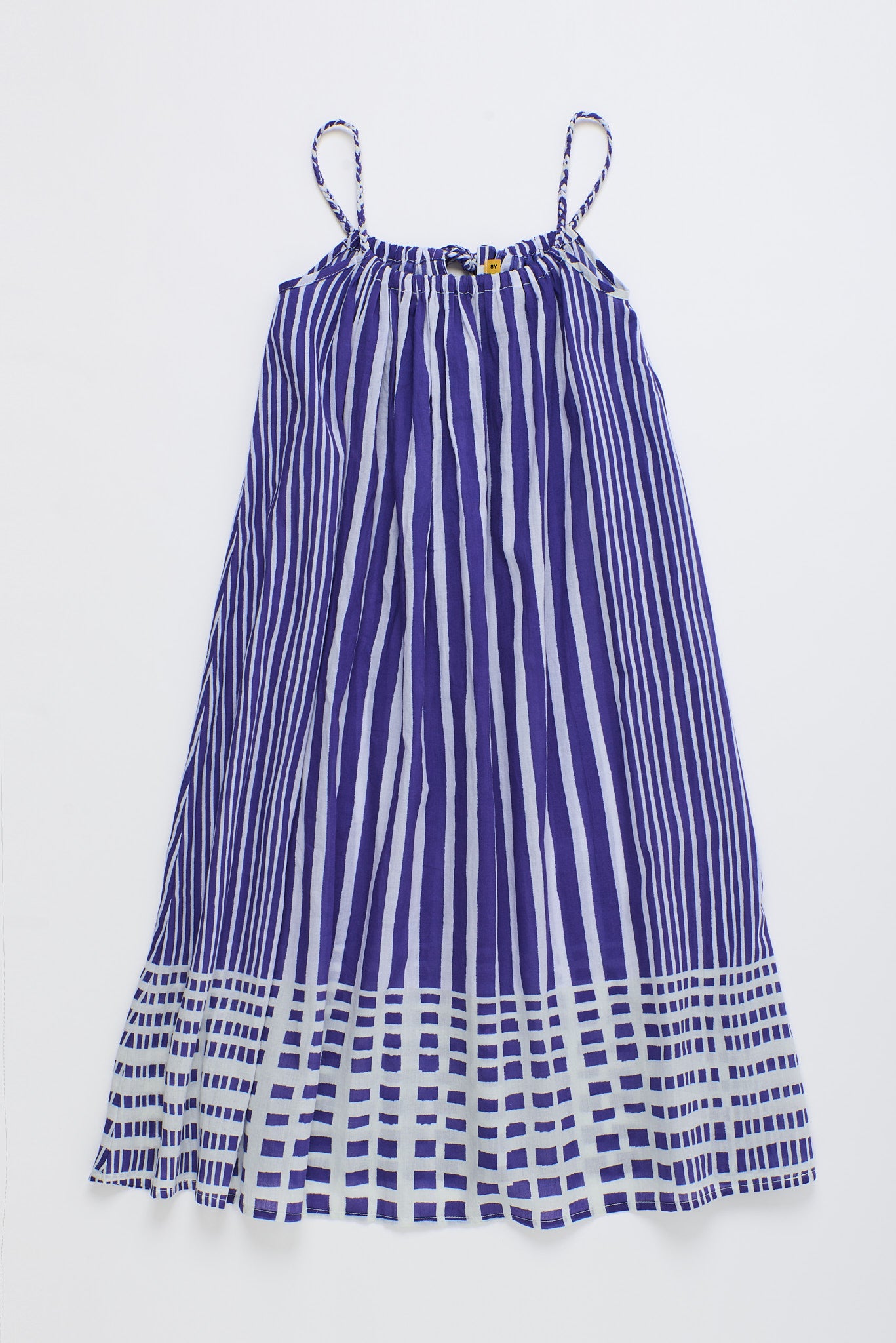 BALI STRIPED DRESS BLUE & WHITE