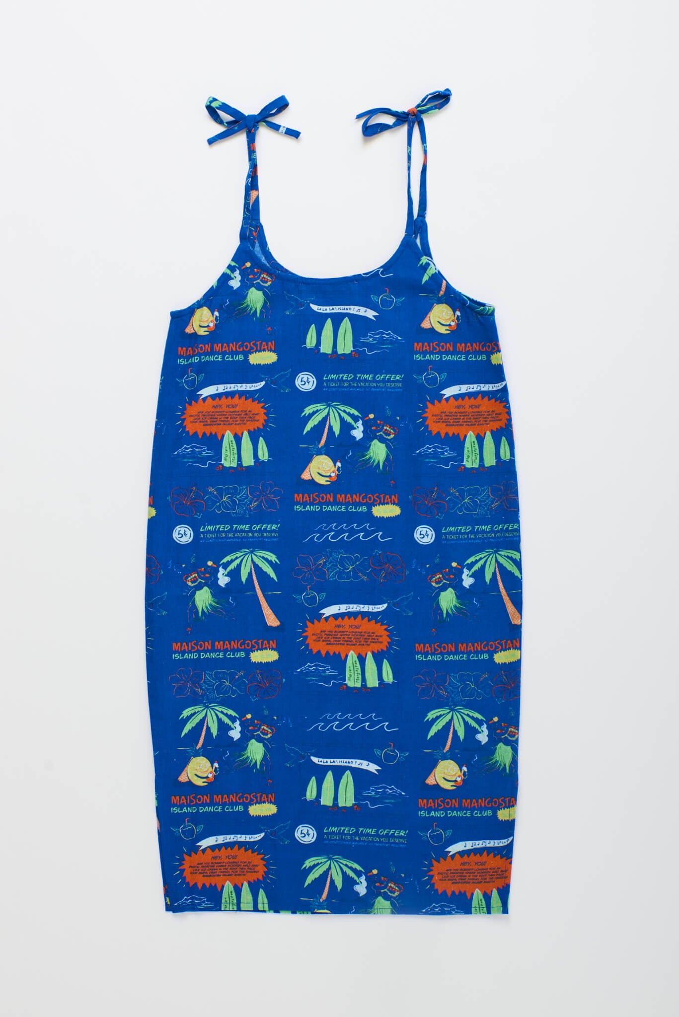 HULA DRESS BLUE