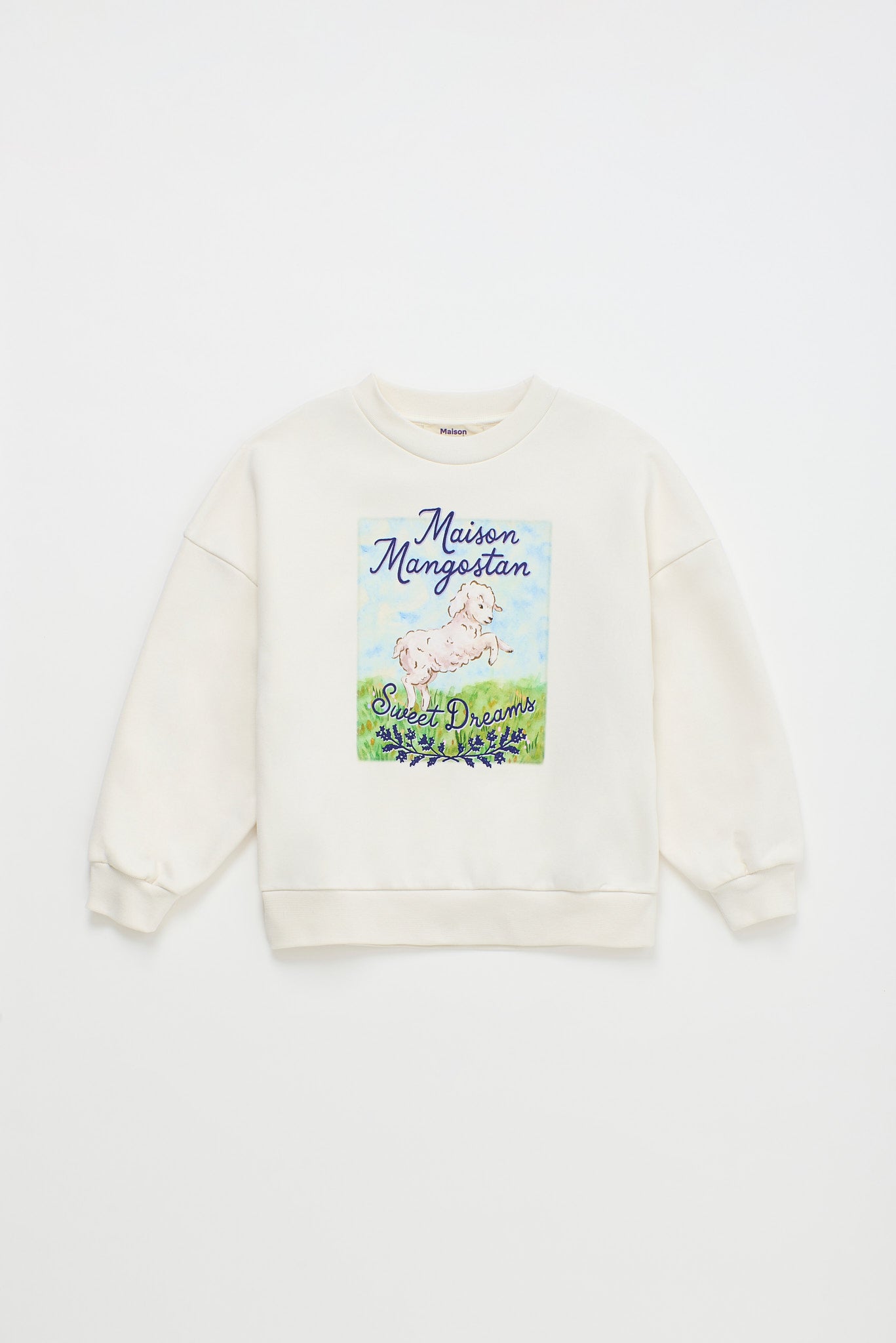 OVEJAS SWEATSHIRT CLOUDY WHITE