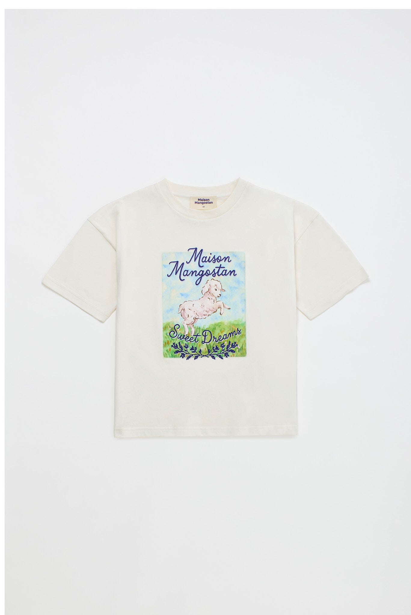 OVEJAS T-SHIRT CLOUDY WHITE
