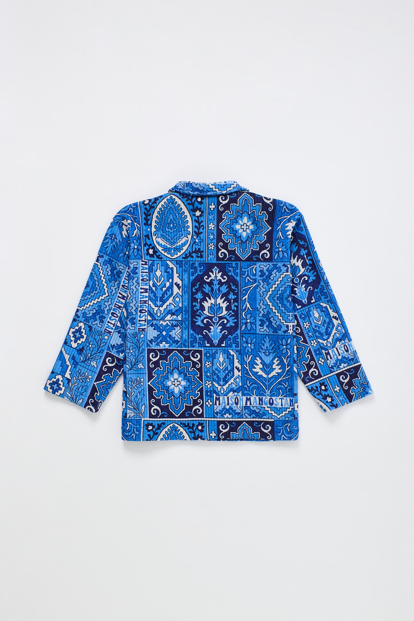 CARPET CORDUROY SHIRT BLUE