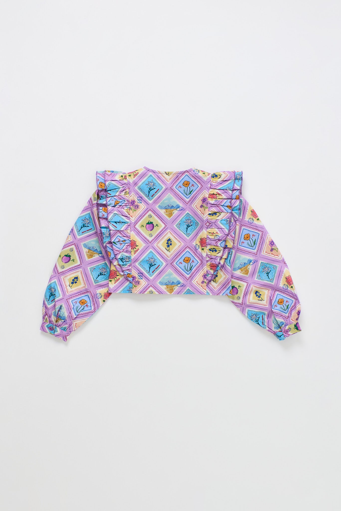 POSTCARD SHIRT LILAC