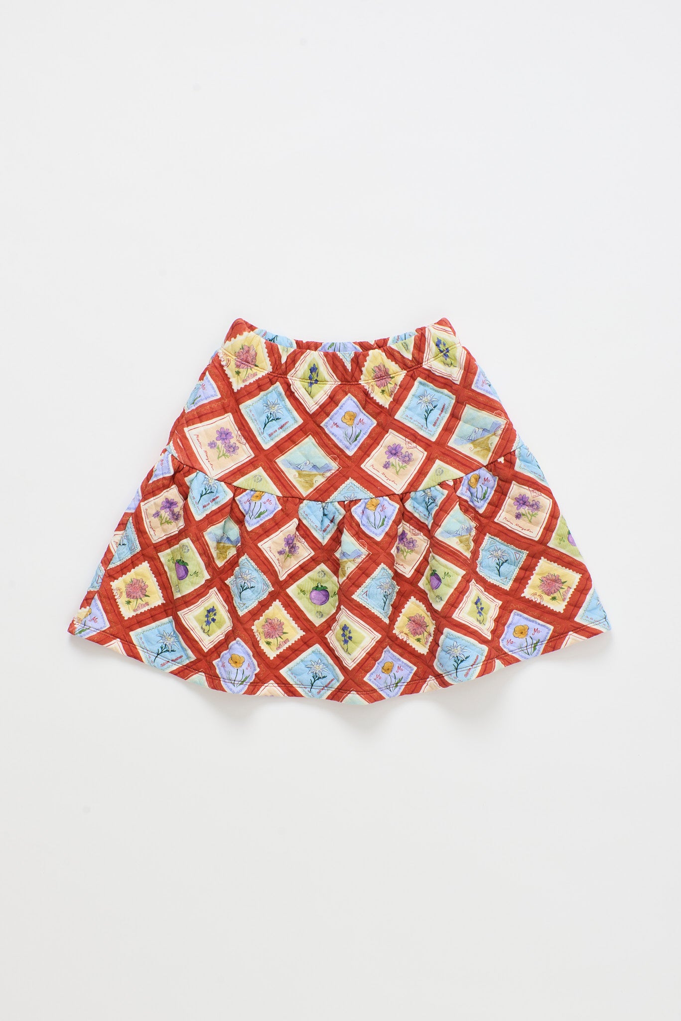 POSTCARD MINISKIRT RED