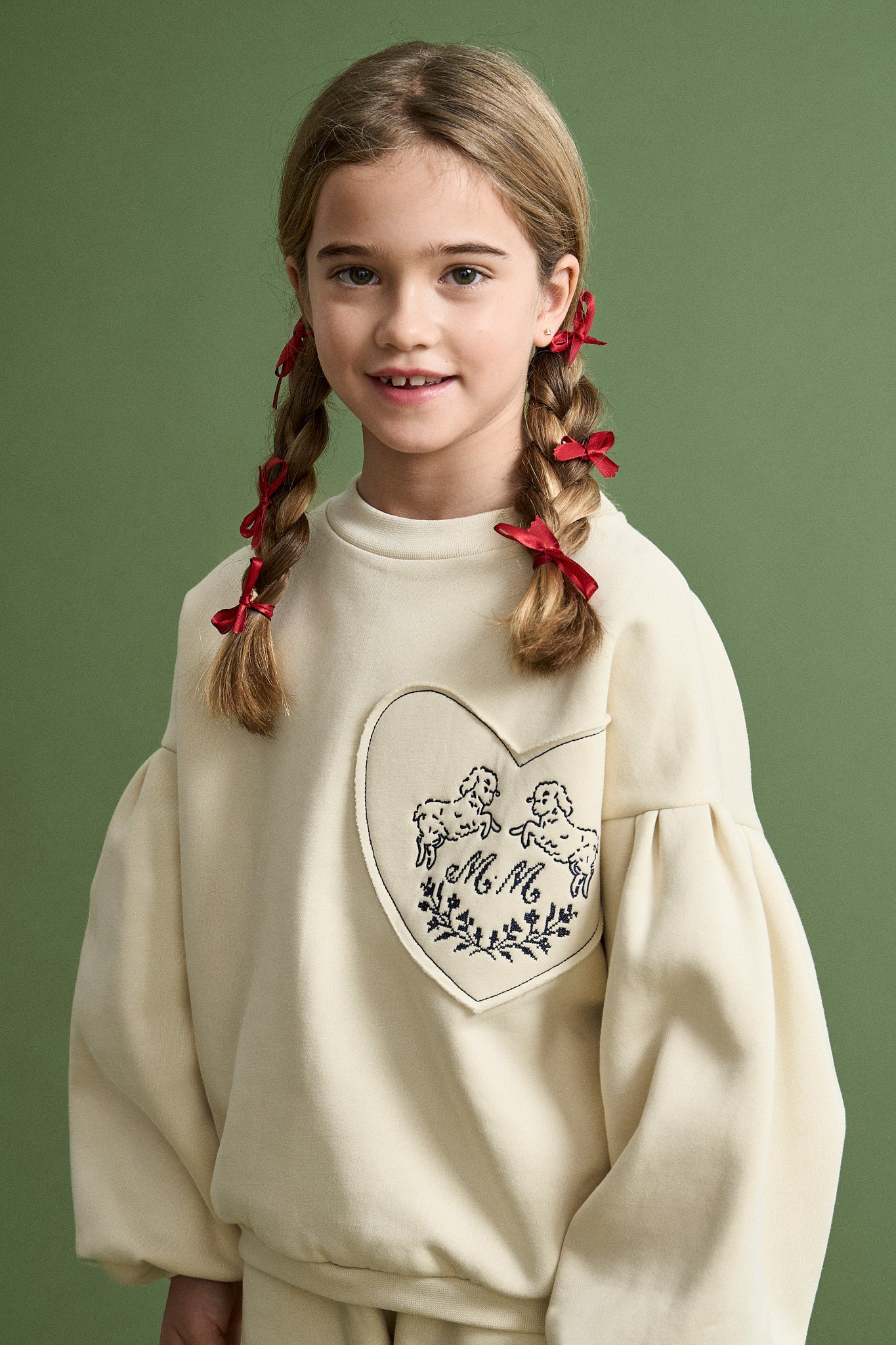 OVEJAS SWEATSHIRT ANGORA
