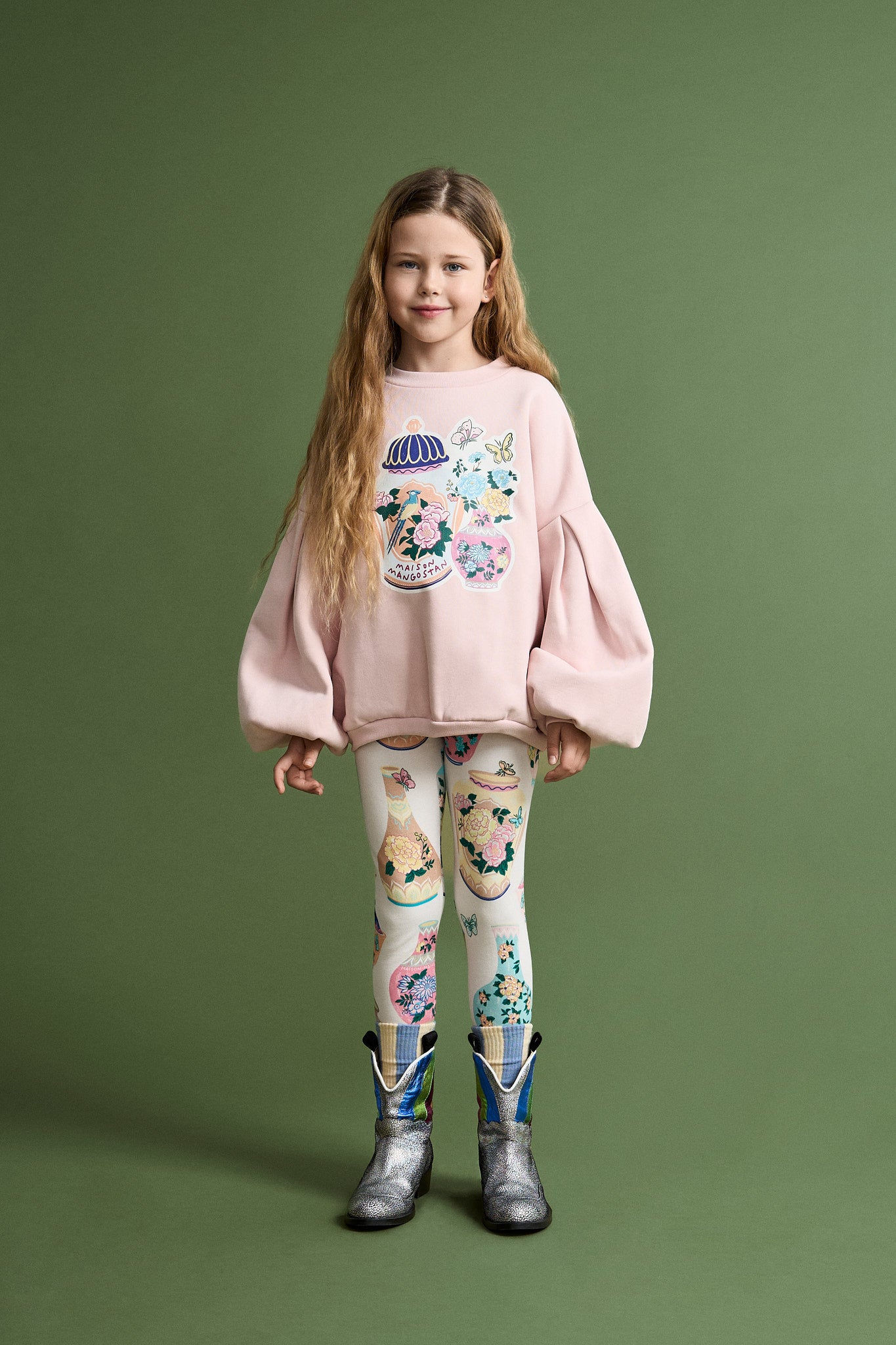 PORCELAIN SWEATSHIRT PINK