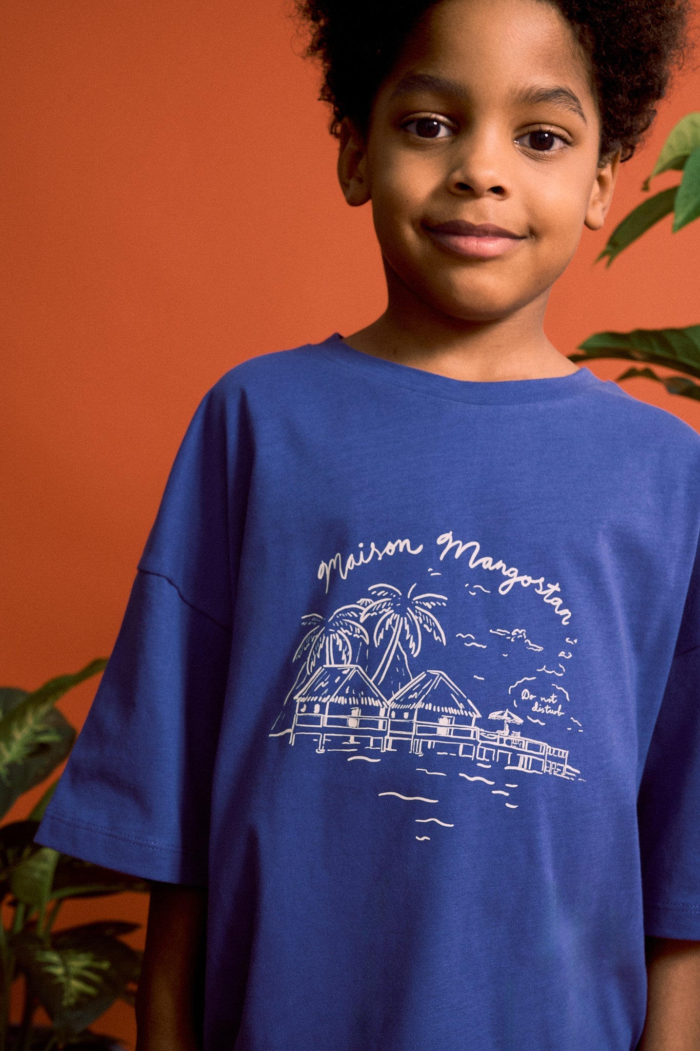 LEISURELY T-SHIRT BLUE