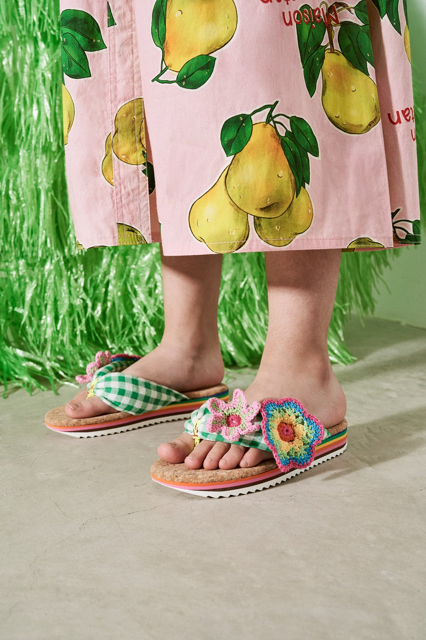 Ciruela Flowers Green