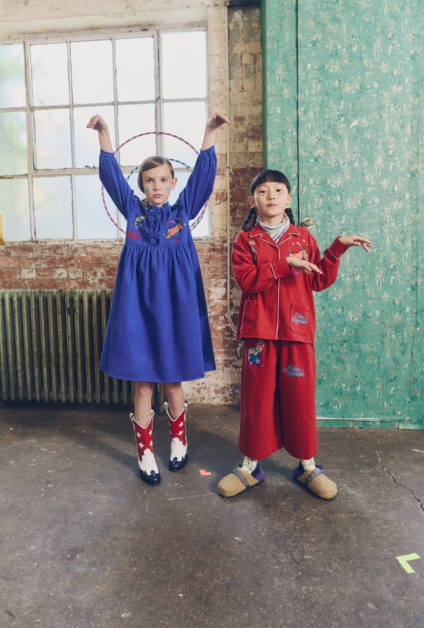 CIRCUS DRESS BLUE