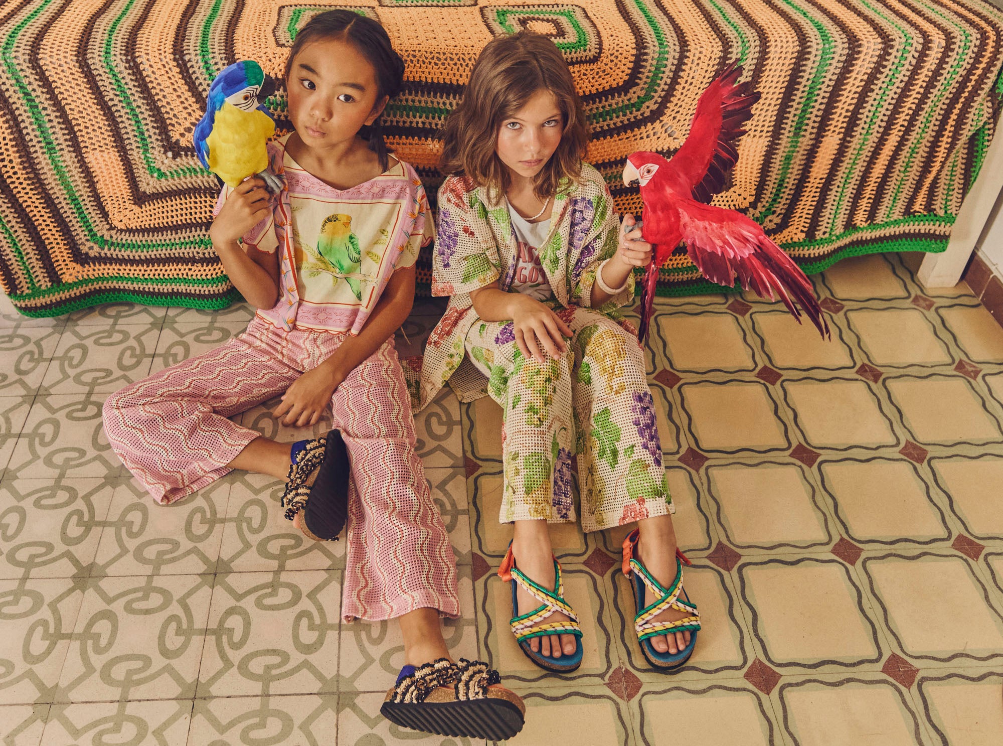 UVAS MESH PANTS ANGORA