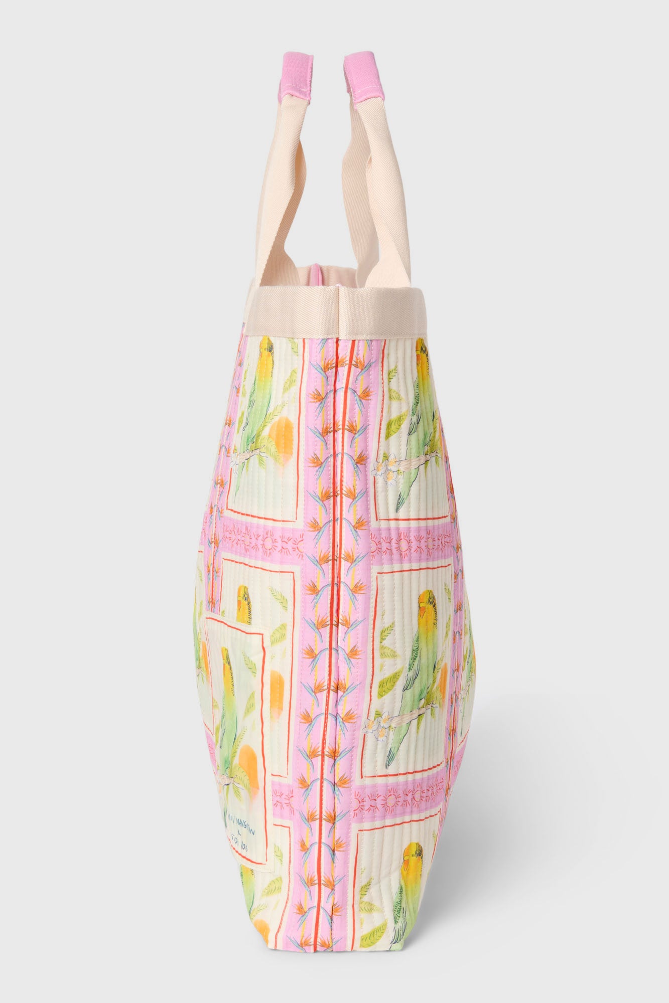 MAISON MANGOSTAN X STUDIO NOOS BIRDS BEACH BAG