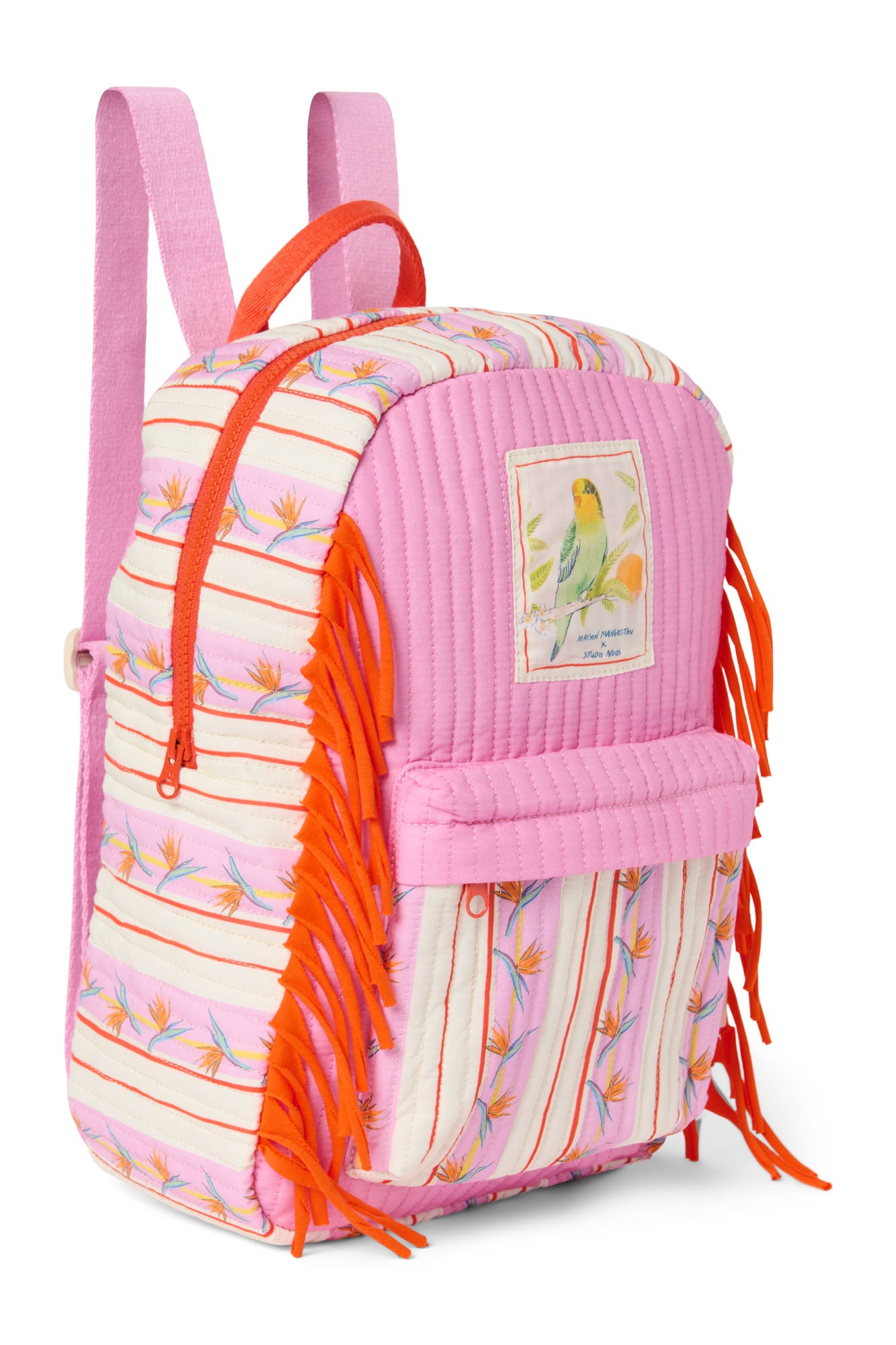 MAISON MANGOSTAN X STUDIO NOOS BIRDS MIDI BACKPACK