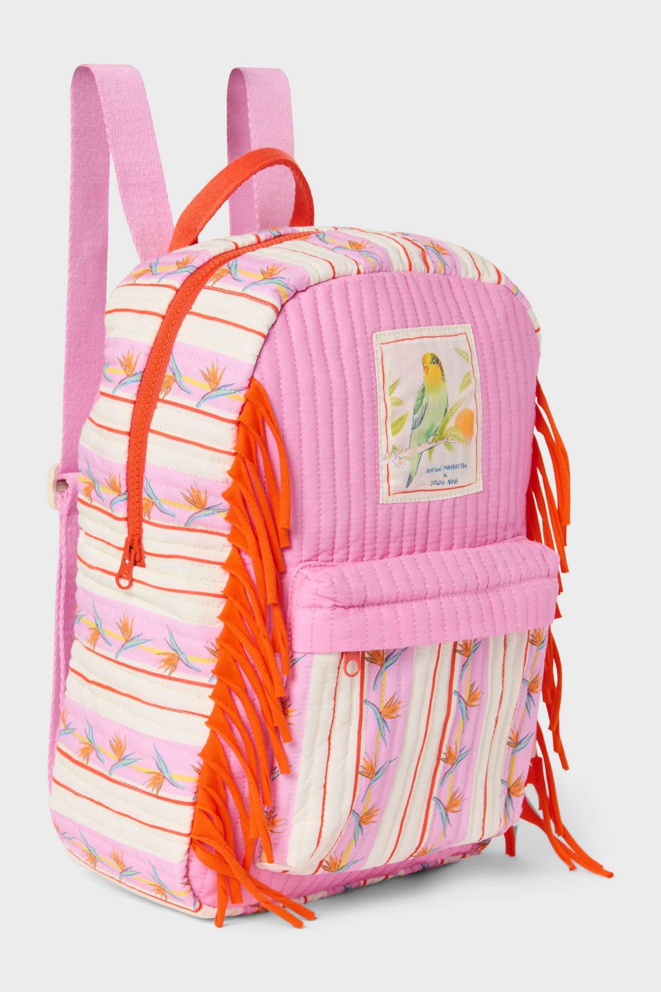 MAISON MANGOSTAN X STUDIO NOOS BIRDS MIDI BACKPACK