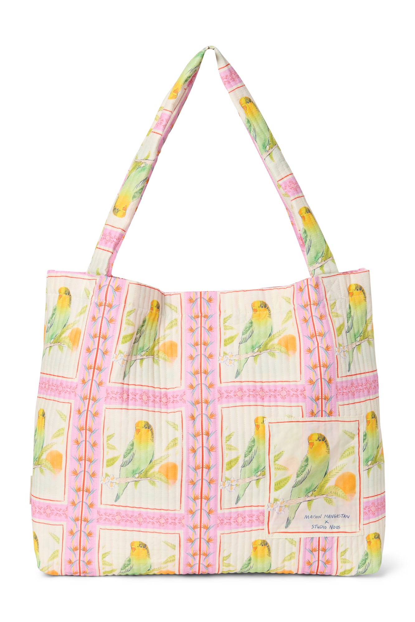 MAISON MANGOSTAN X STUDIO NOOS BIRDS MOM BAG